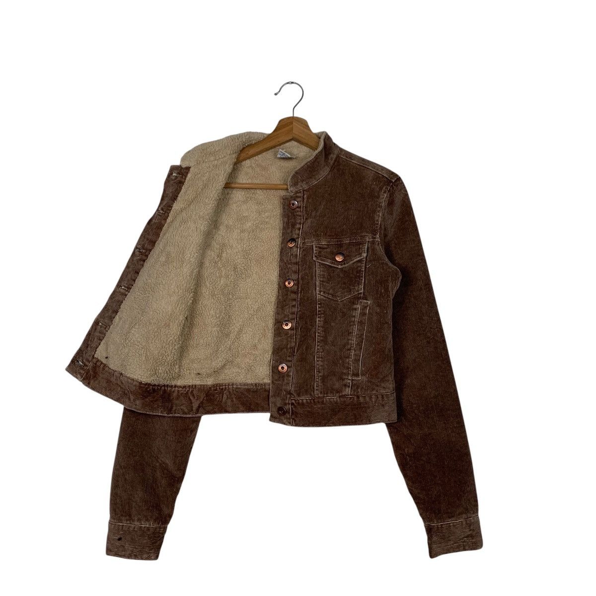 Billabong BILLABONG Corduroy Jacket Women’s Crop Jacket #2157-C95 Size S / US 4 / IT 40 - 9 Thumbnail
