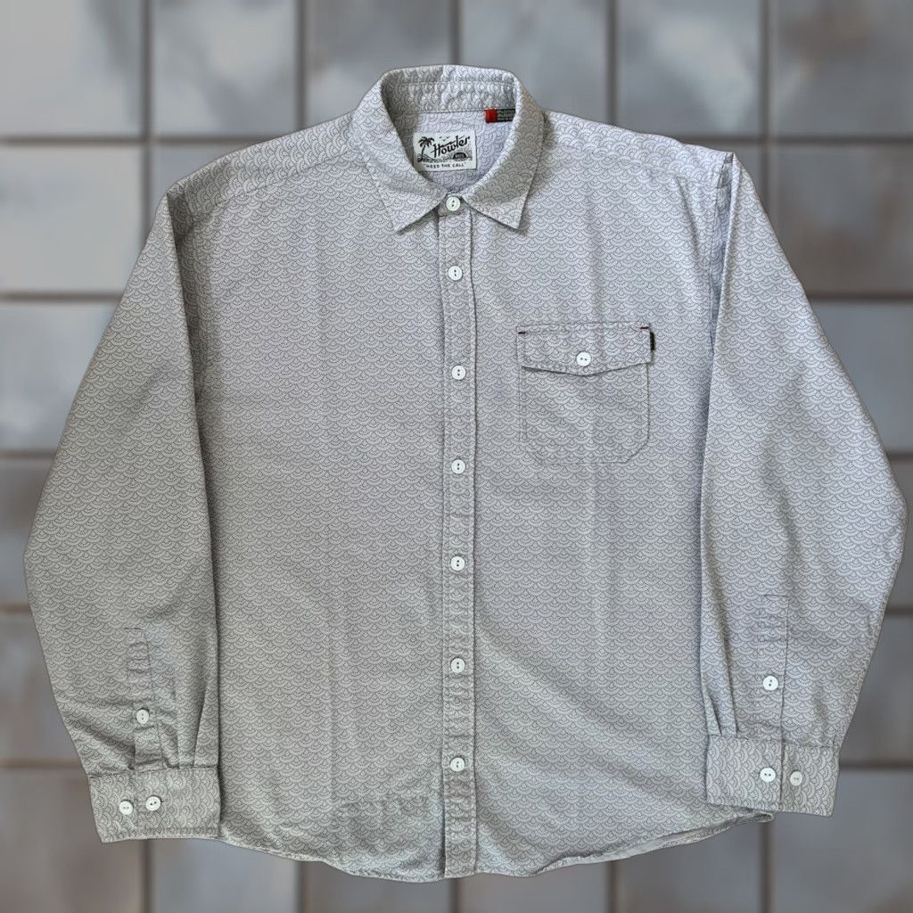 Howler Brothers Howler Brothers Shirt L White Multicolor Hiking Workwear Button Up California Men Size US L / EU 52-54 / 3 - 1 Thumbnail