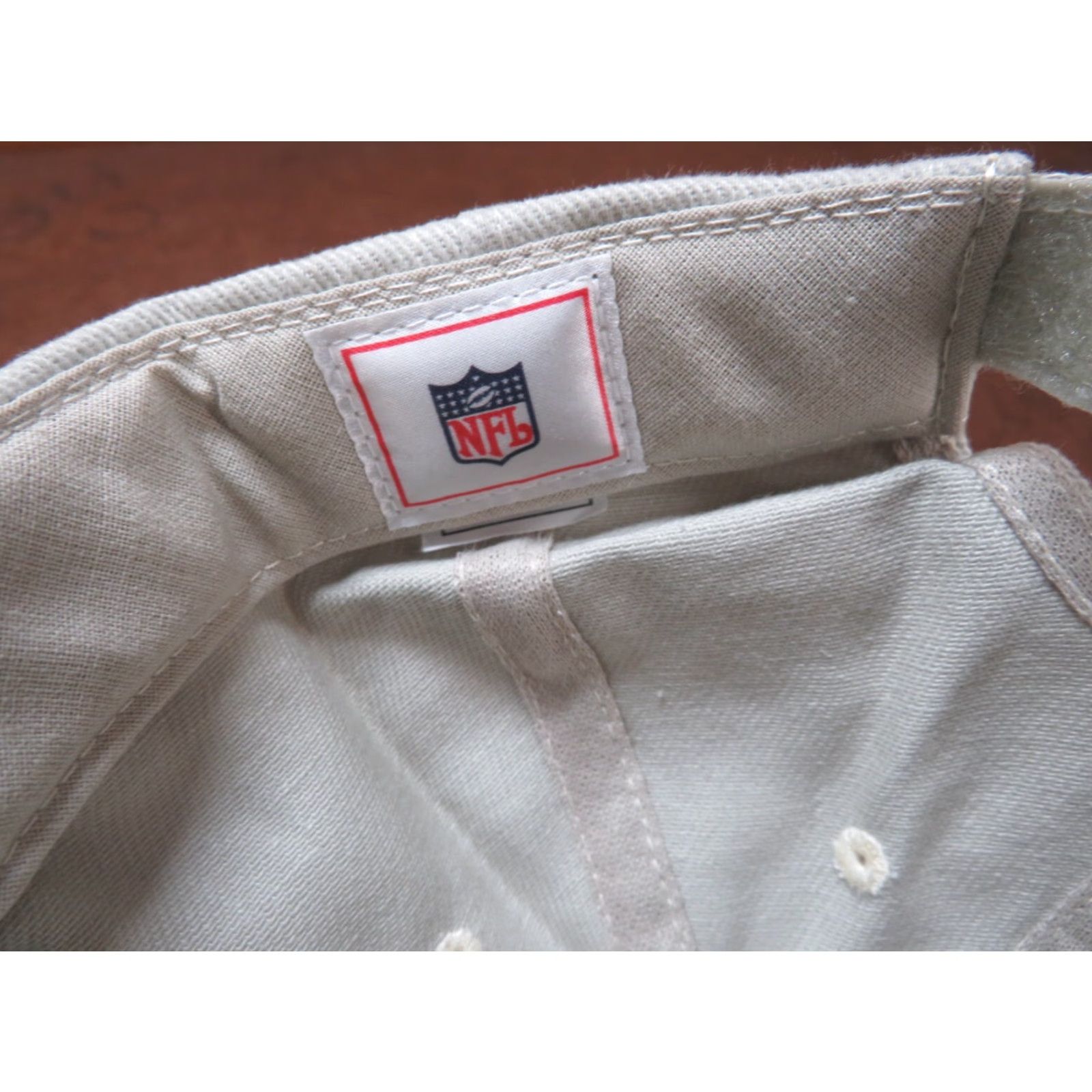 NFL VINTAGE NFL St Louis Rams LA Logo Embroidered Baseball Cap Unworn Beige One Size Men Adjustable Hat Size ONE SIZE - 6 Thumbnail