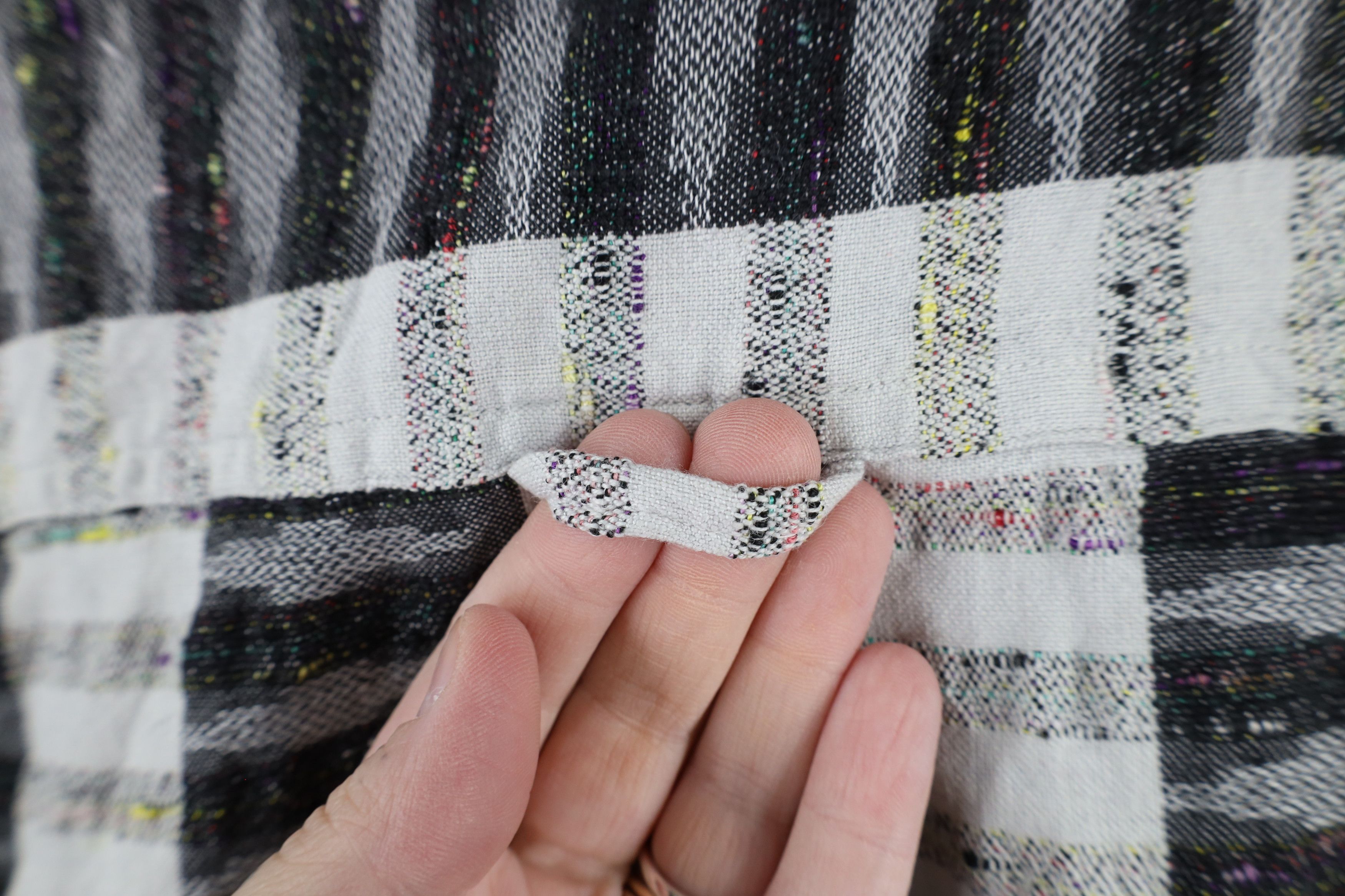 Vintage Vintage 90s Streetwear Rainbow Atomic Fleck Button Shirt Size US L / EU 52-54 / 3 - 8 Thumbnail