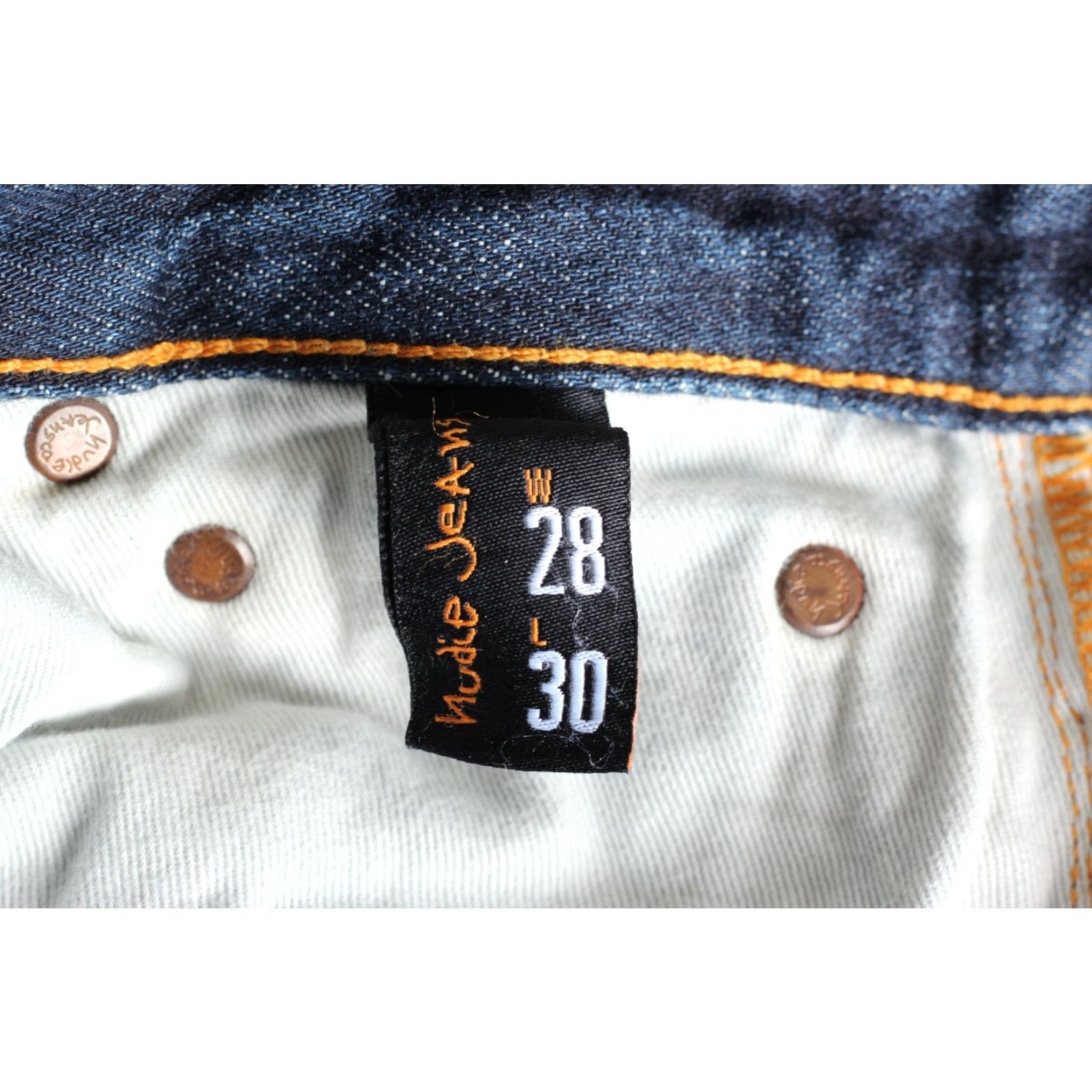 Nudie Jeans NUDIE JEANS BREEZE BRITT Rinsed Original Jeans Women 28x30 High Tapered blue Size 28" / US 6 / IT 42 - 7 Thumbnail
