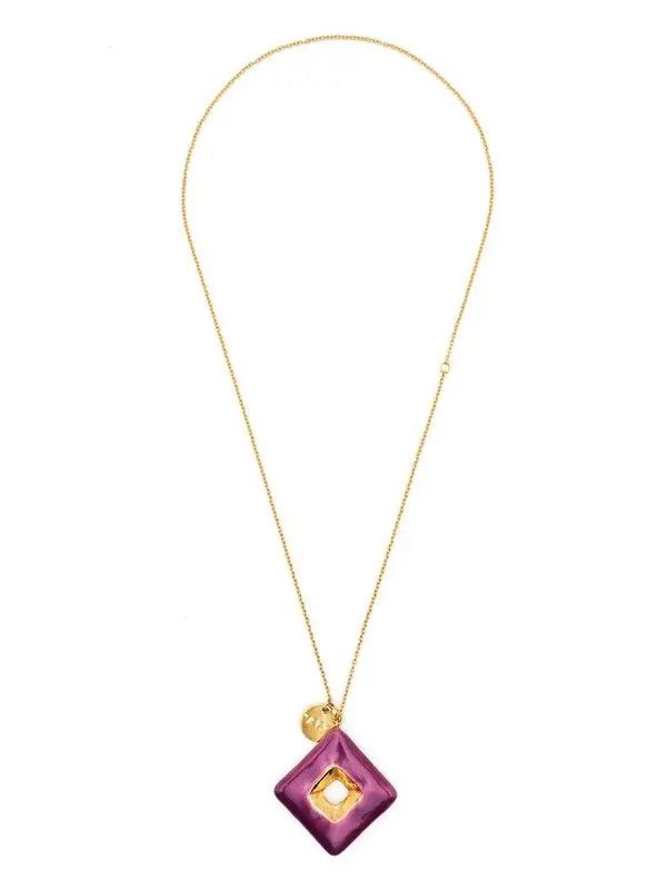 Marni o1y1125 Size : OS / Necklace in Garnet/Gold Size ONE SIZE - 1 Thumbnail