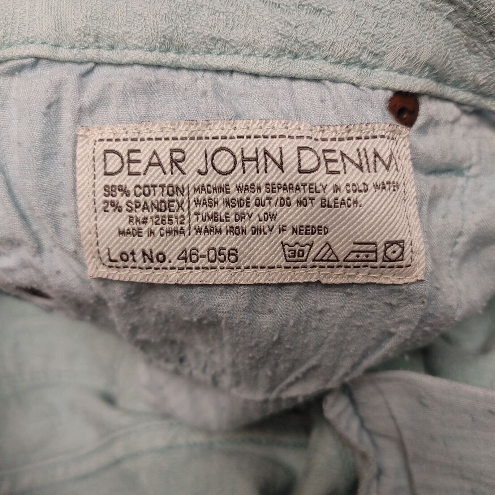 Other Dear John Denim Women's Light Blue Skinny Jeans 26 Size 26" / US 2 / IT 38 - 5 Thumbnail