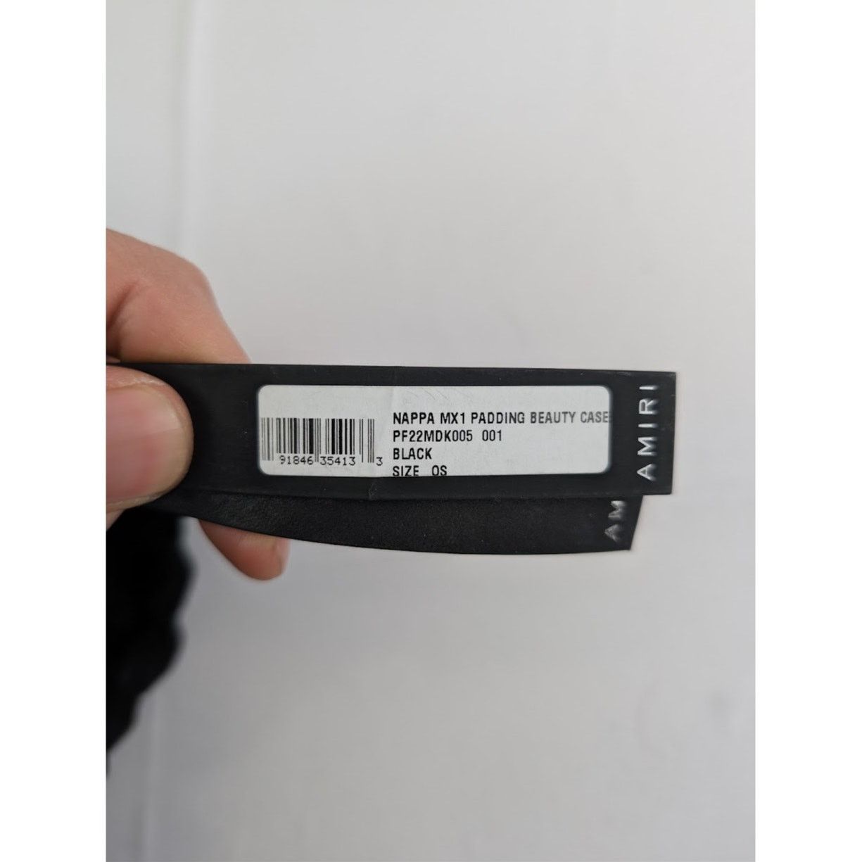 Amiri o1rshd1 Size: OS / Nappa MX1 Padding Beauty Case in Black Size ONE SIZE - 13 Thumbnail