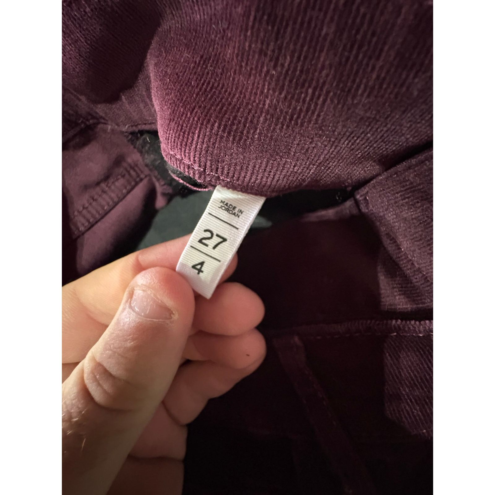 Loft LOFT Corduroy Pants Women’s 27 4 Burgundy Straight Leg Size 27" / US 4 / IT 40 - 4 Thumbnail