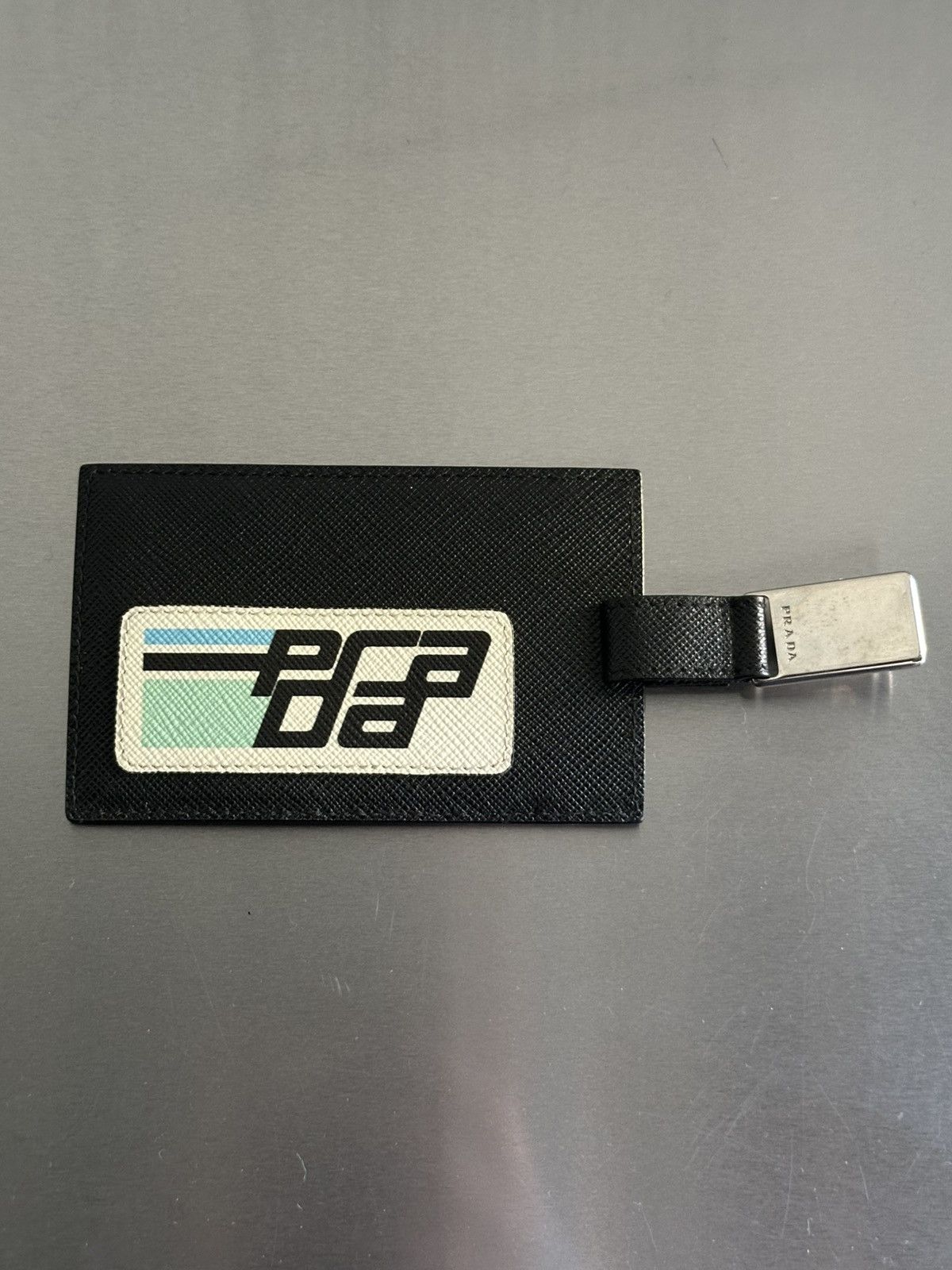 Prada FW18 ID badge holder