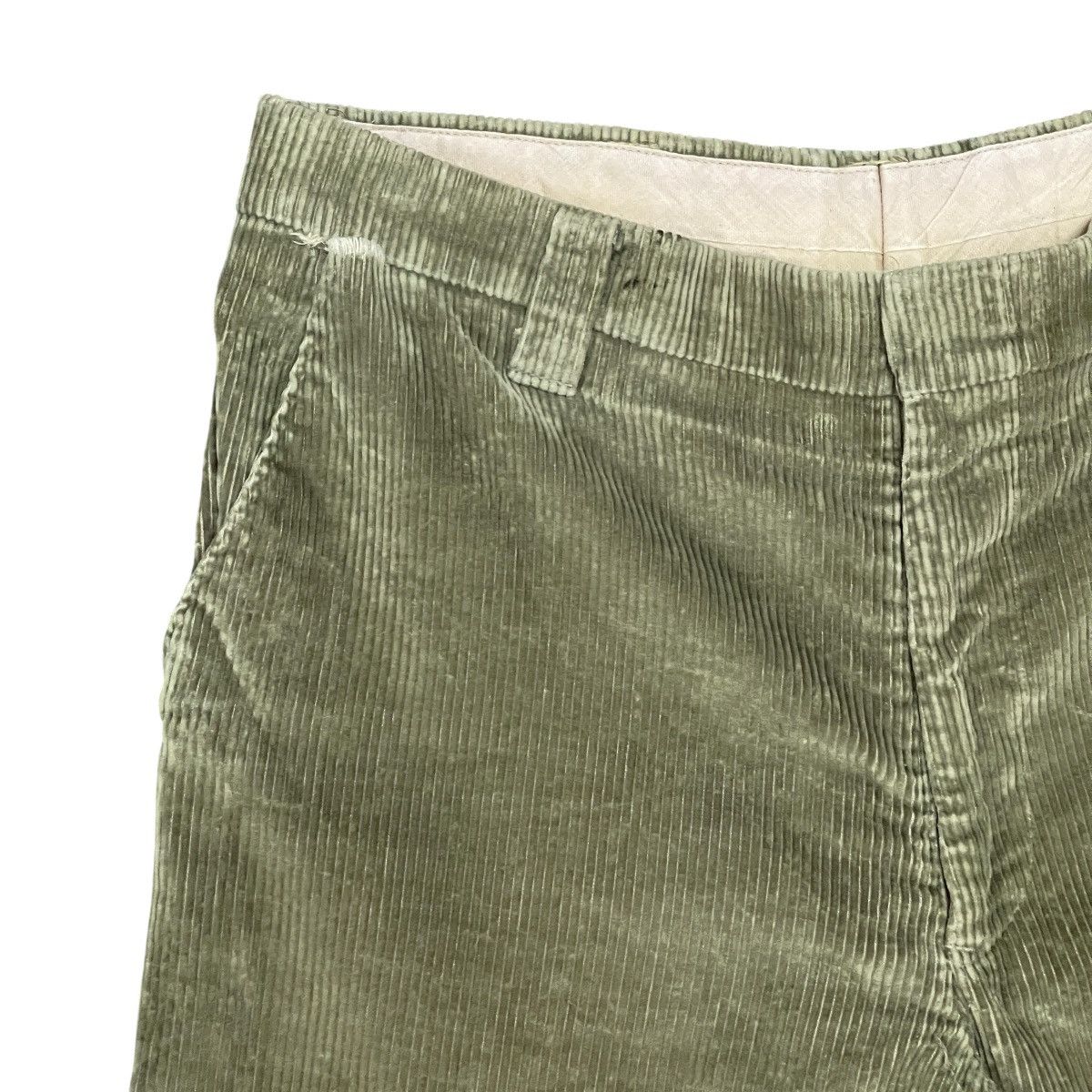 Woolrich Woolen Mills Vtg 70s Woolrich USA Wide Wale Corduroy Pants Talon Zipper Size US 31 - 5 Thumbnail
