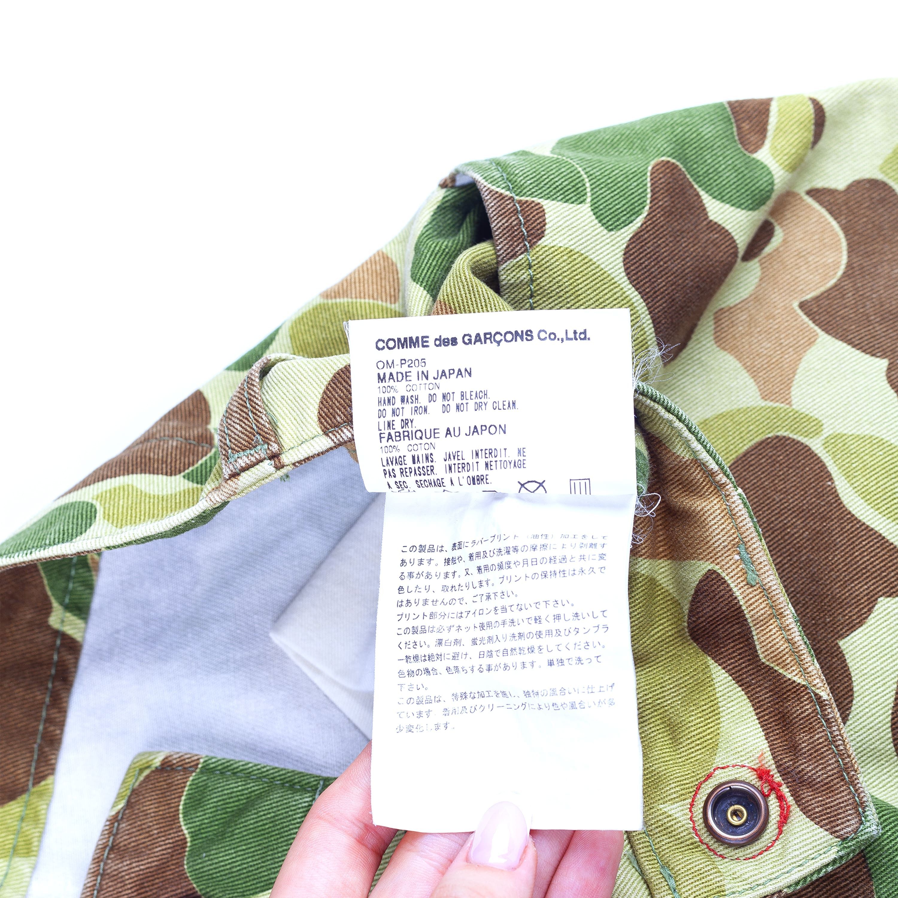 Junya Watanabe Junya Watanabe x Levi’s Camouflage Vintage Denim Jeans (S) Size 26" / US 2 / IT 38 - 6 Thumbnail