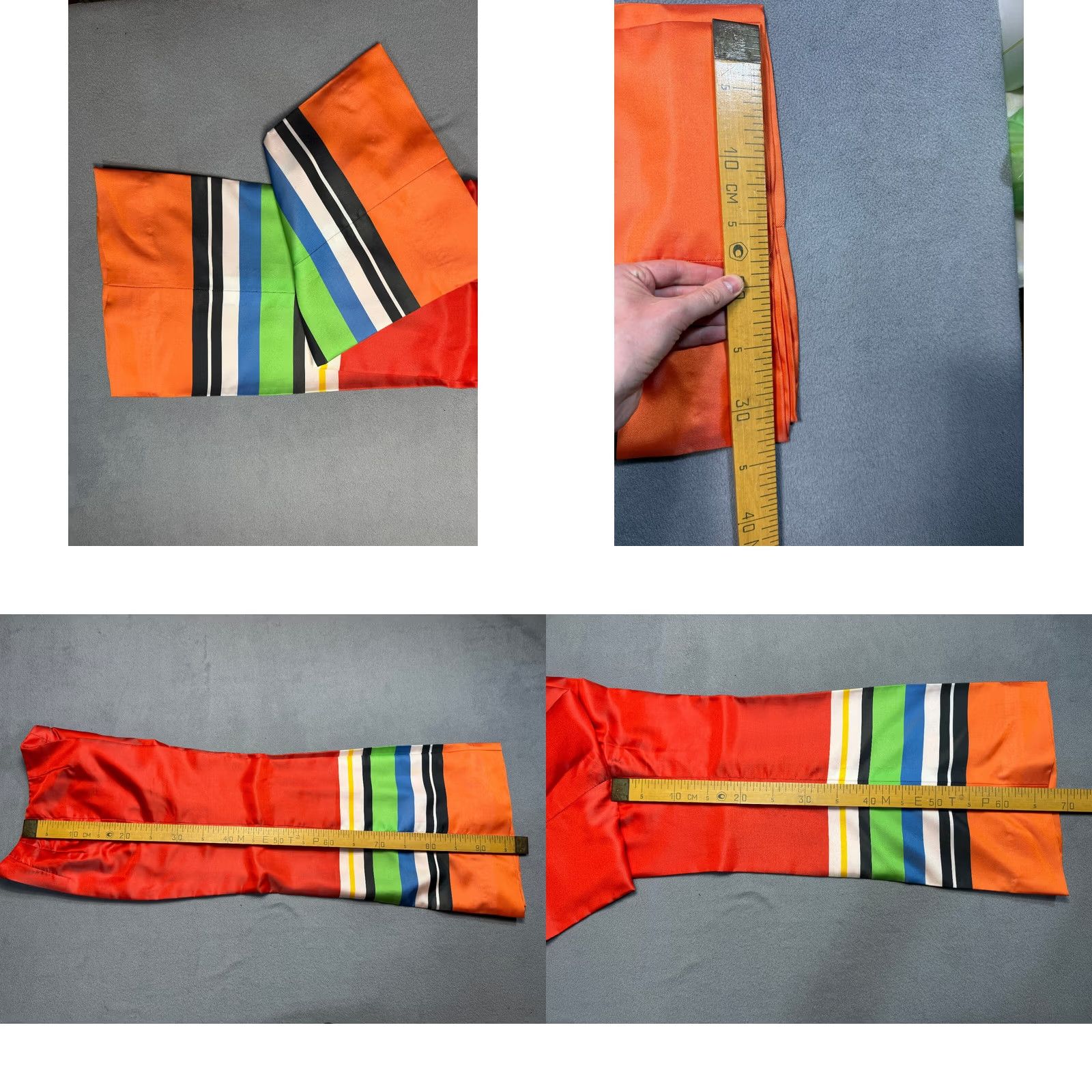 Vintage VINTAGE Contessa Orange Silk Dress Pants Womens 12 Hong Kong Set Dress Pants Contessa Orange Silk Dress Pants Womens 12 Hong Kong Size 34" / US 12 / IT 48 - 10 Thumbnail