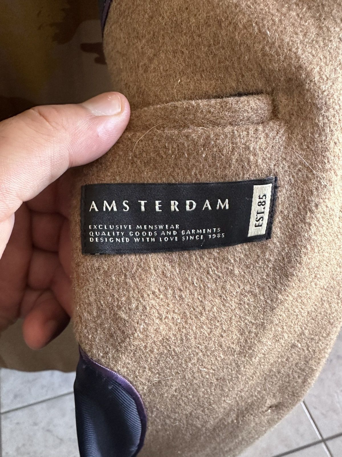 Scotch & Soda SCOTCH & SODA - Beige OVERCOAT Size US M / EU 48-50 / 2 - 4 Thumbnail