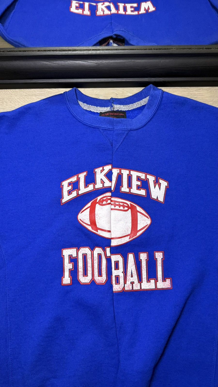 Vintage Y2K 2000s Russell Elkview Football Repurposed Crewneck Size US L / EU 52-54 / 3 - 2 Thumbnail