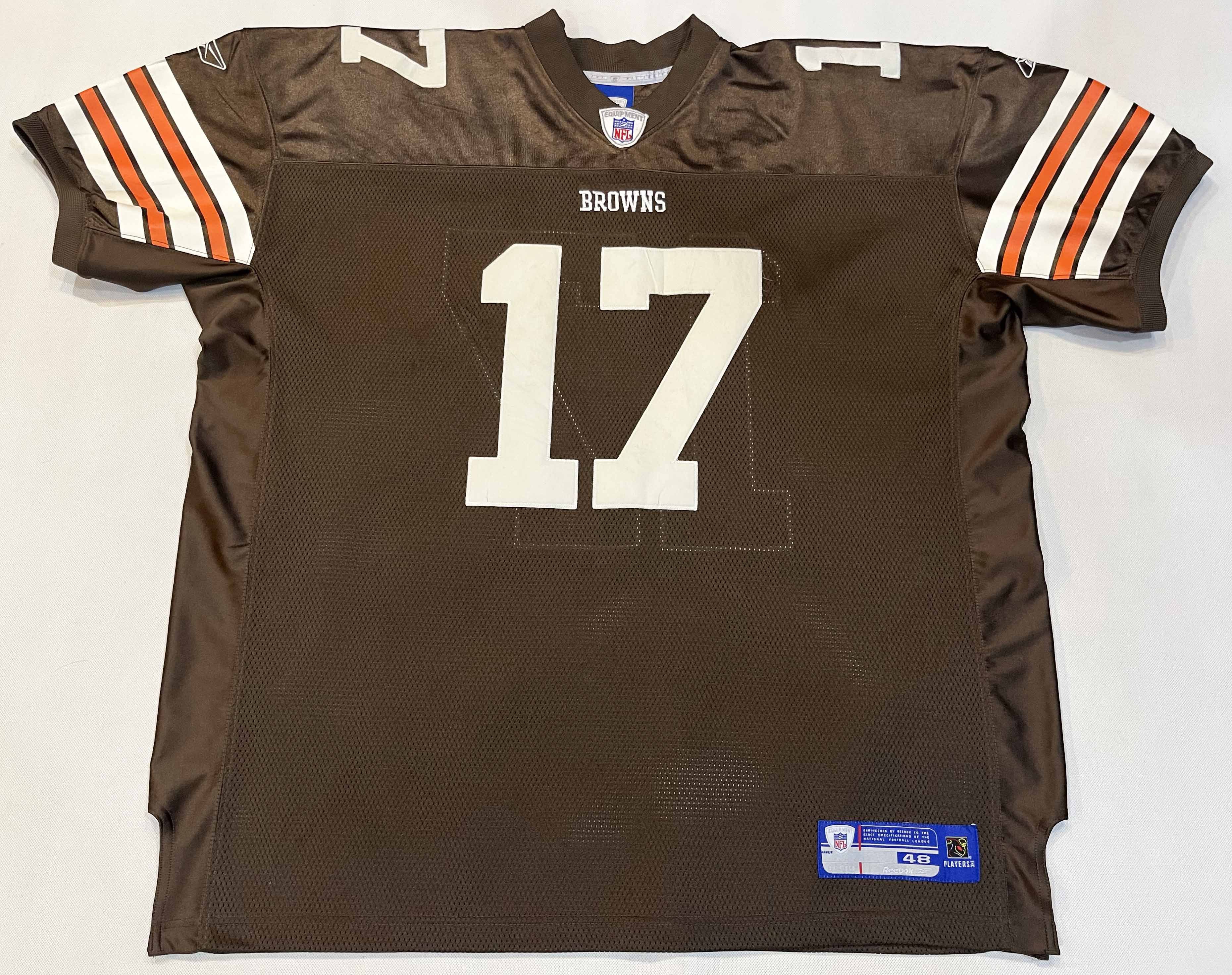 Reebok Reebok NFL Cleveland Browns EDWARDS #17 Football Jersey Size US L / EU 52-54 / 3 - 1 Thumbnail