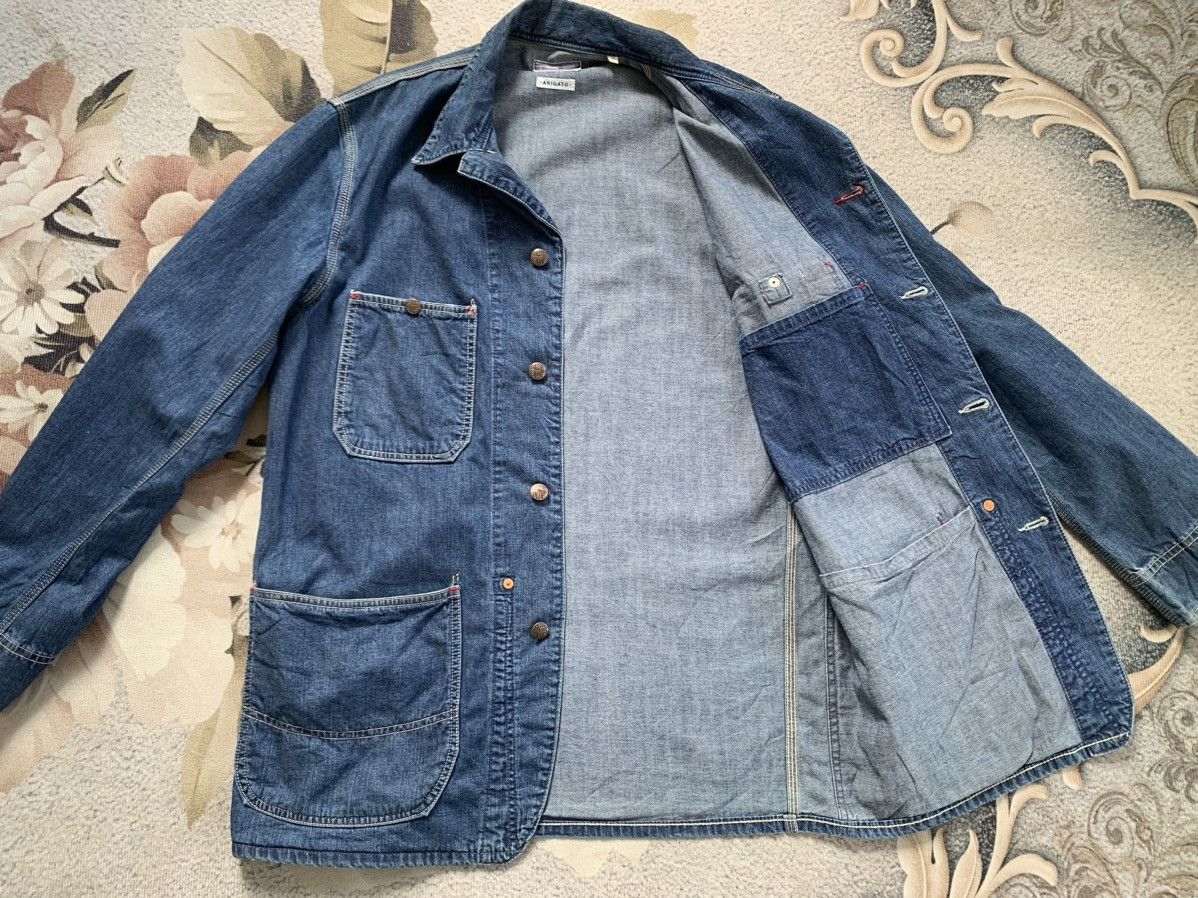 Blue Blue Japan Blue Blue Arigato HR Market Chore Jacket Made in Japan Size US M / EU 48-50 / 2 - 8 Thumbnail