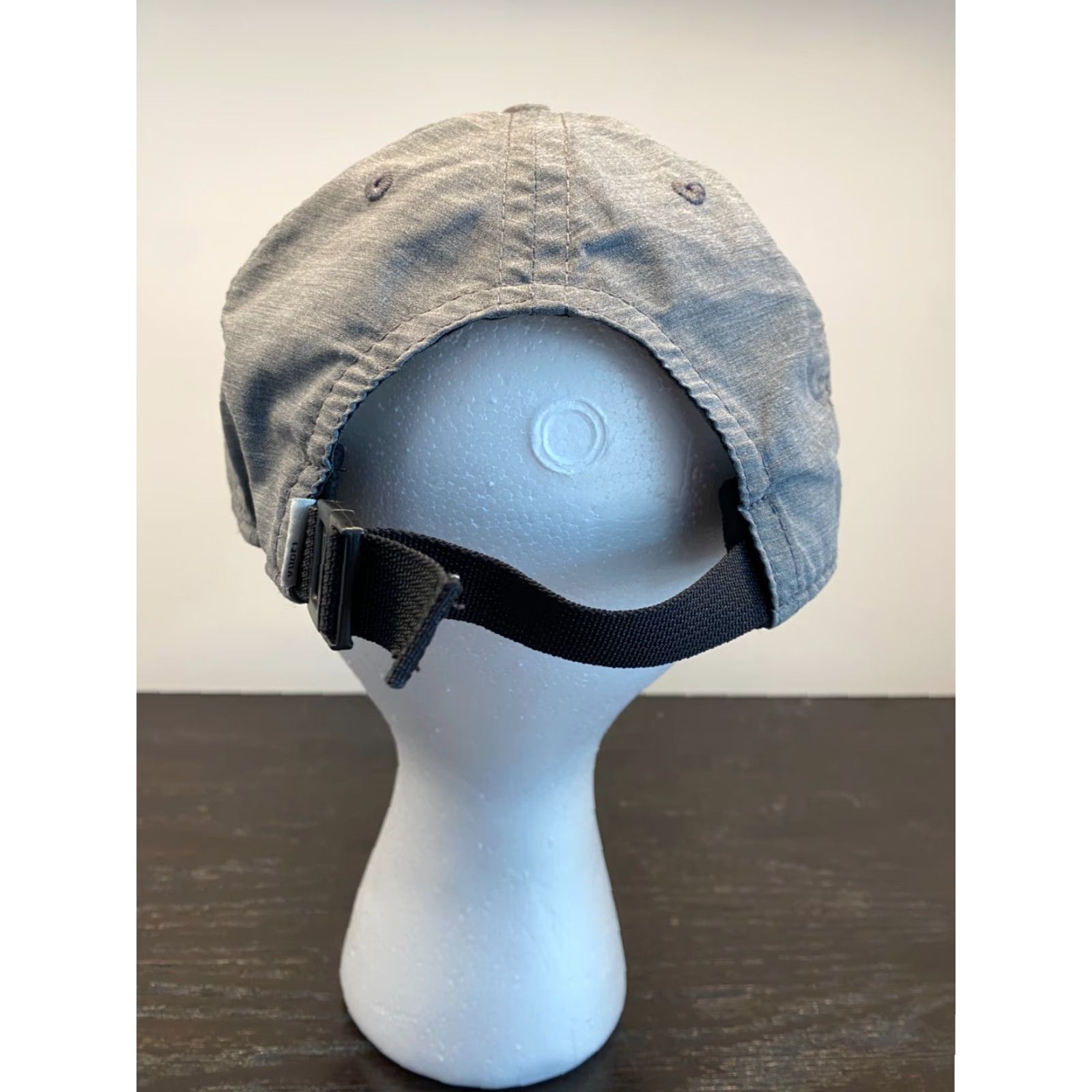 Vuori Vuori Hat Men One Size Gray Strapback Adjustable Soft Bill Dad Skate Travel Work Mens Size ONE SIZE - 3 Thumbnail