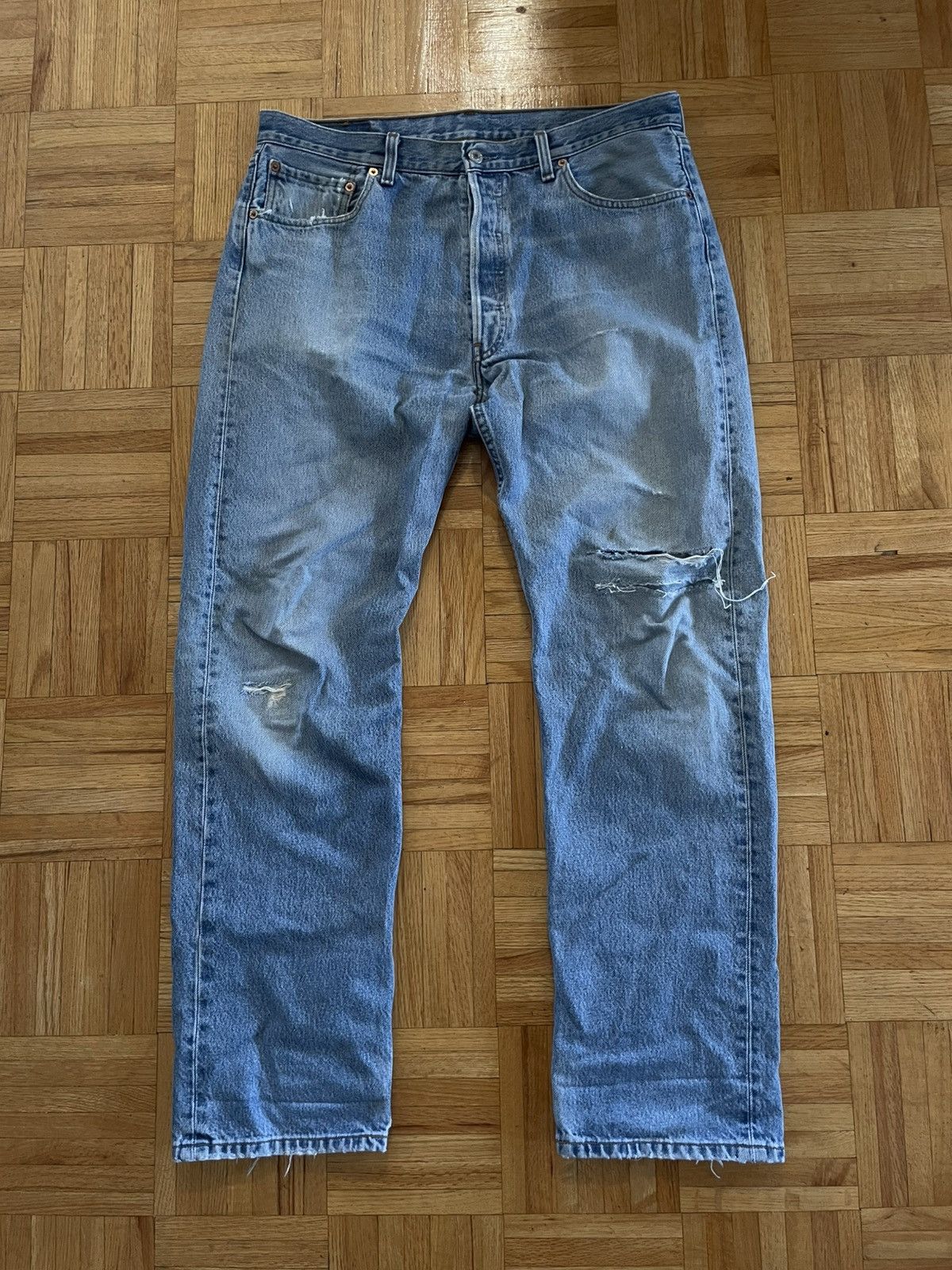Levi's Levi’s 501XX Repaired Jeans Size US 36 / EU 52 - 1 Thumbnail