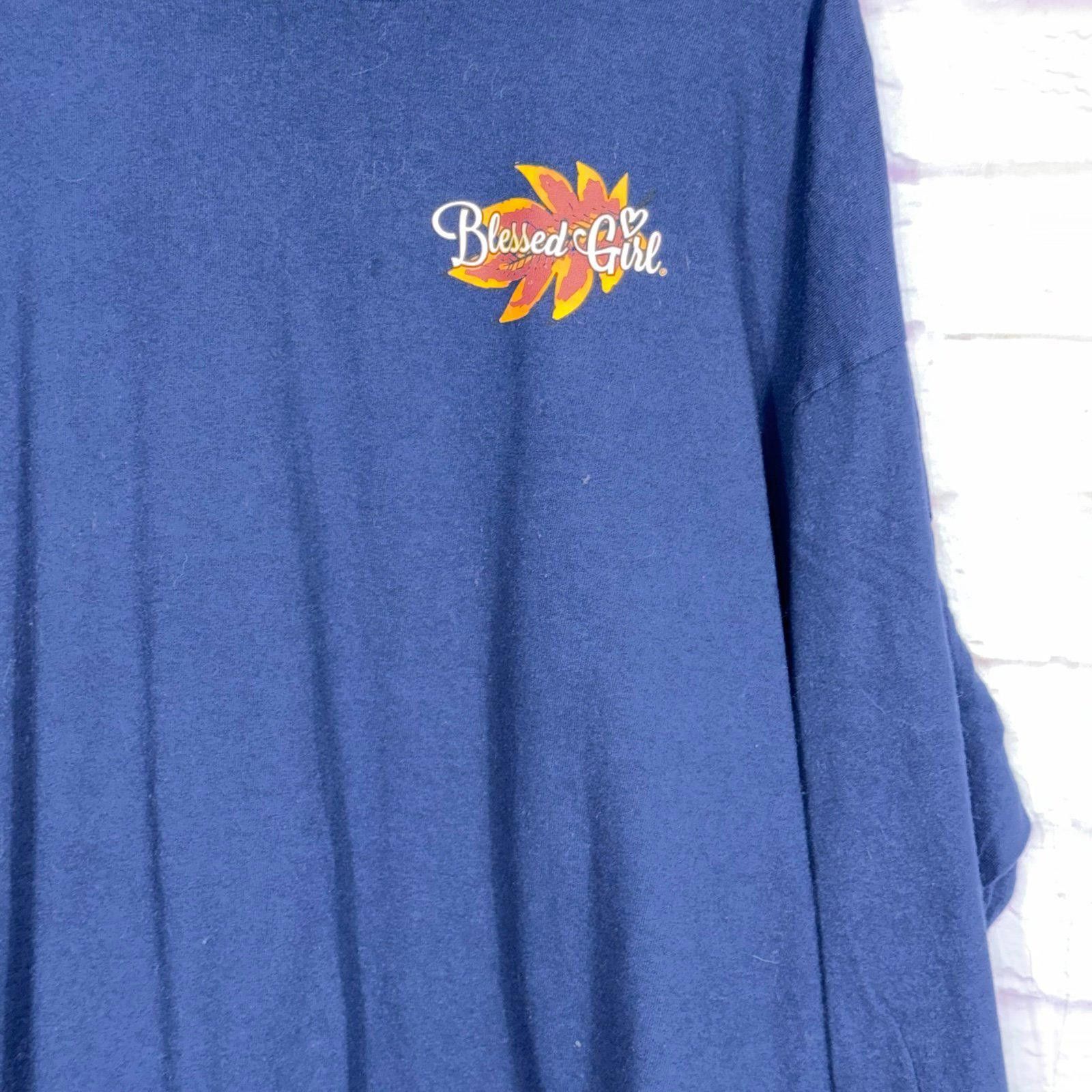 Other Blessed Girl Thankful Grateful Blessed XXXL T-Shirt Size 3XL / US 20-22 - 2 Thumbnail