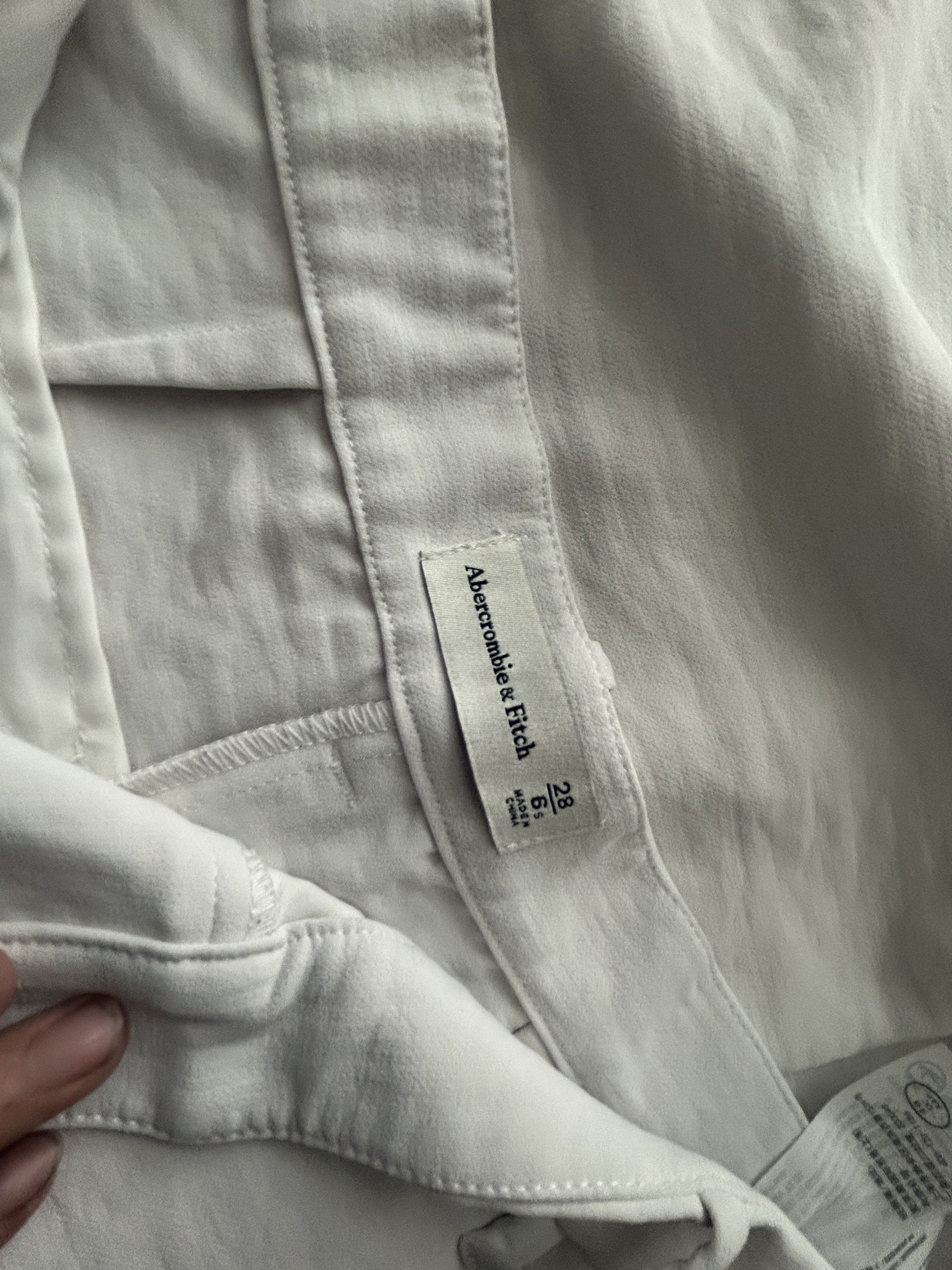 Abercrombie & Fitch Abercrombie & Fitch Sloane Tailored Wide Leg Pant Size 28" / US 6 / IT 42 - 4 Thumbnail