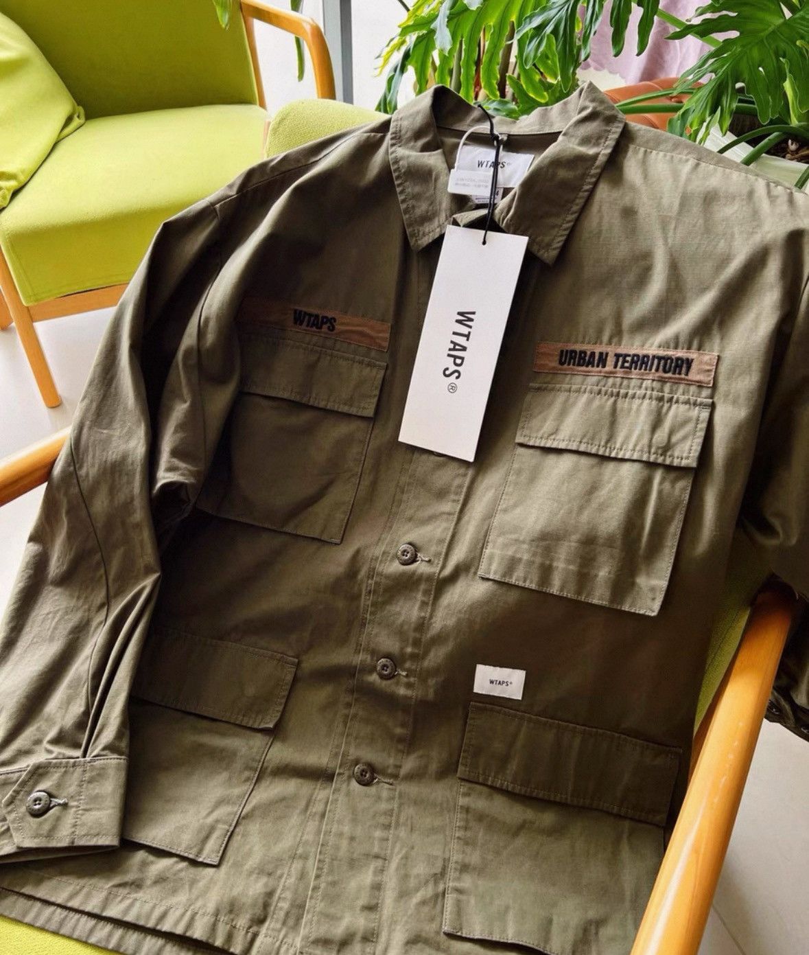 Wtaps Wtaps Four-pocket shirt jacket for workwear Size US XL / EU 56 / 4 - 1 Thumbnail