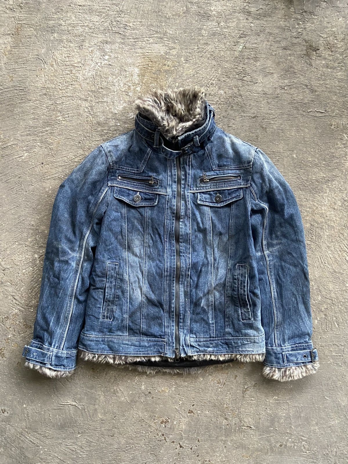 ジャケット・アウター m6823 in the attic Y2K denim jacket XL ジャケット・アウター m6823 in the attic Y2K denim jacket XL Y2k