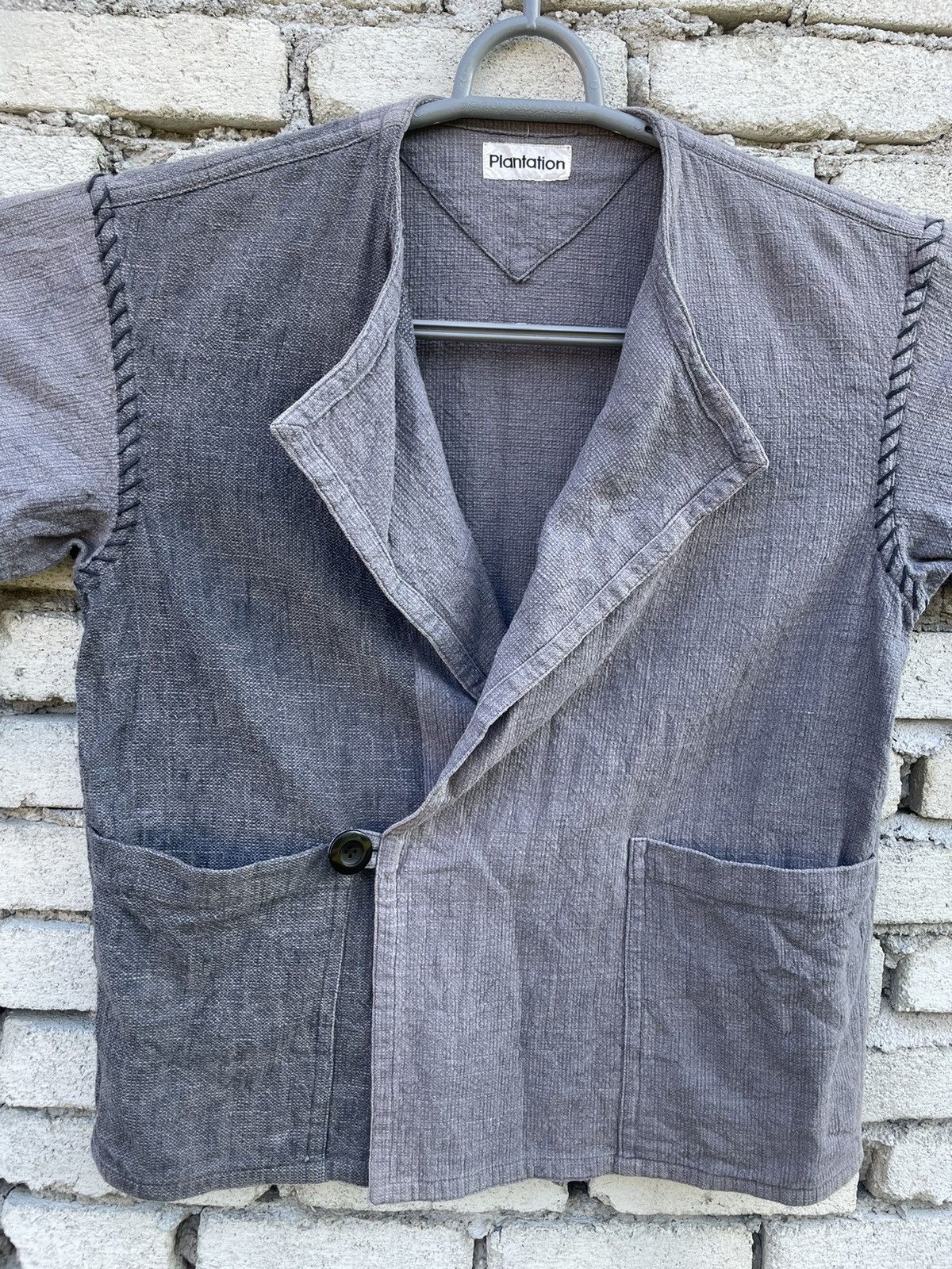 Vintage 80s Plantation by Issey Miyake Kimono Style Jacket