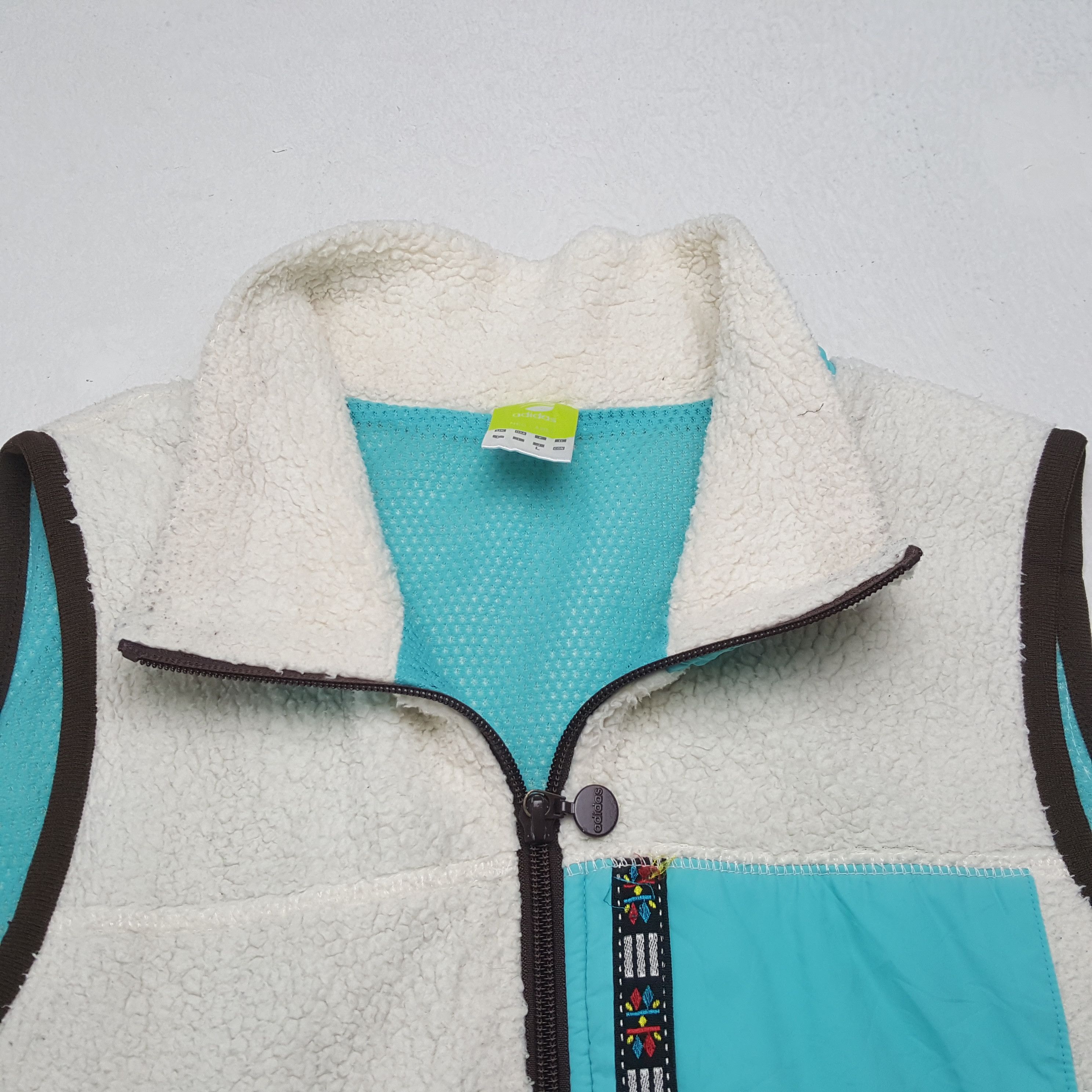 Adidas × Vintage × Yohji Yamamoto Vintage ADIDAS X YOHJI YAMAMOTO Sherpa Vest c282n26 Size US XS / EU 42 / 0 - 5 Thumbnail