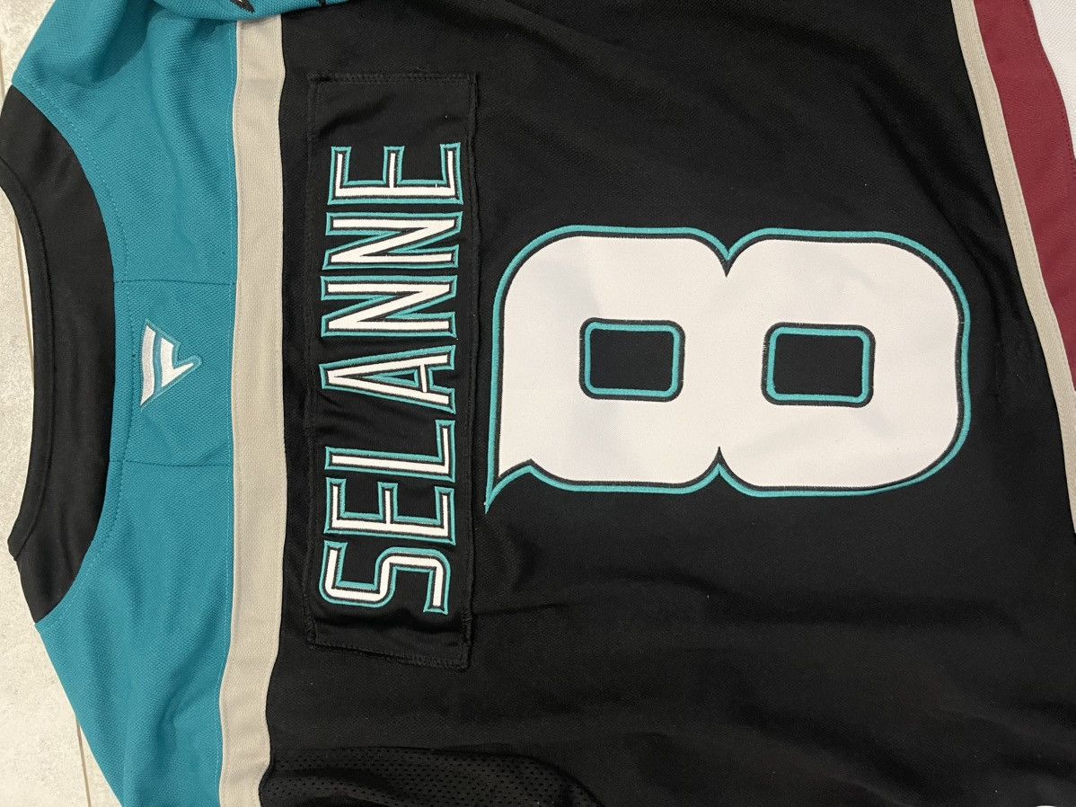 NHL Men's Anaheim Ducks Fanatics Selanne Purple breakaway jersey Size US M / EU 48-50 / 2 - 6 Thumbnail