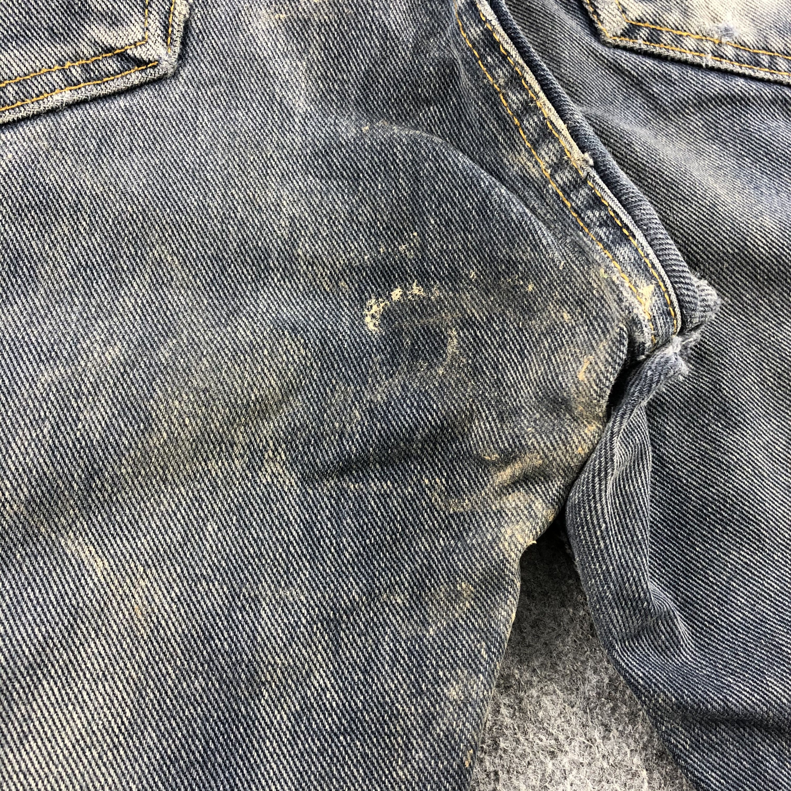 Levi's 90s Vintage Ripped Levis 501 Earth Tone Jeans-J1563 Size US 32 / EU 48 - 8 Thumbnail