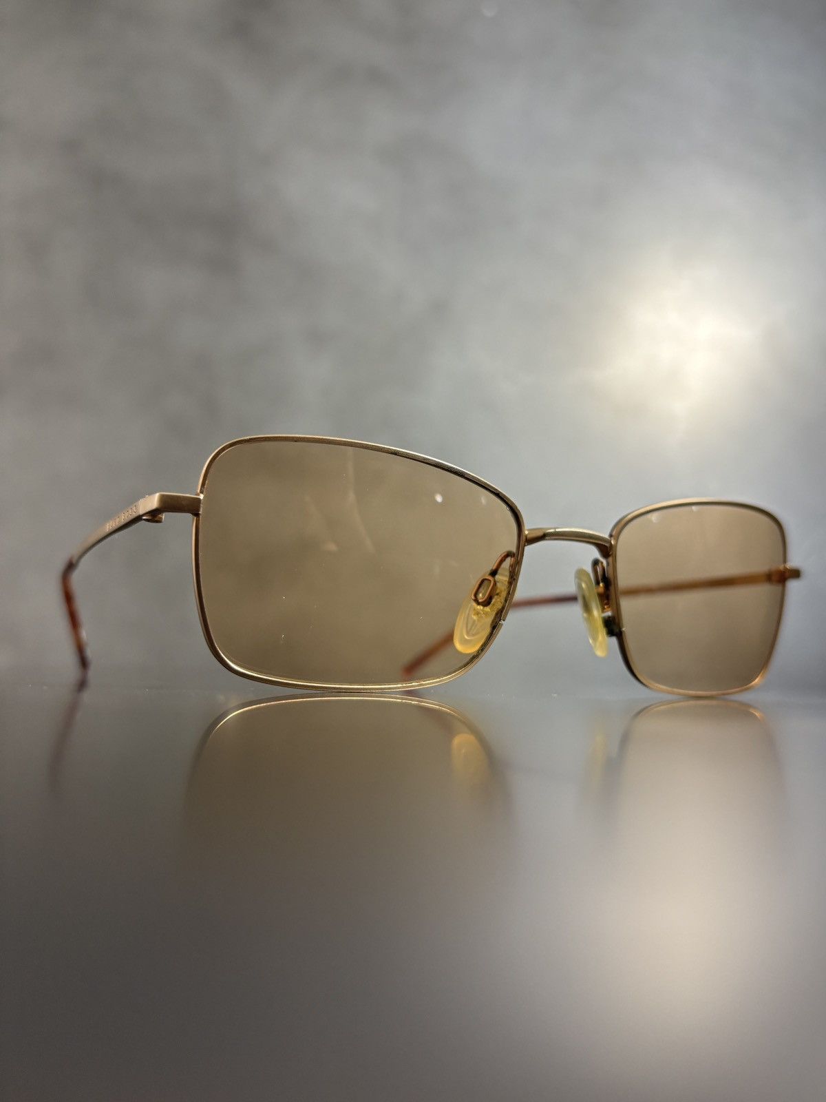 Hugo Boss 1990s Vintage Hugo Boss Sunglasses Japan Metal HB 1519 Y2K Size ONE SIZE - 2 Thumbnail