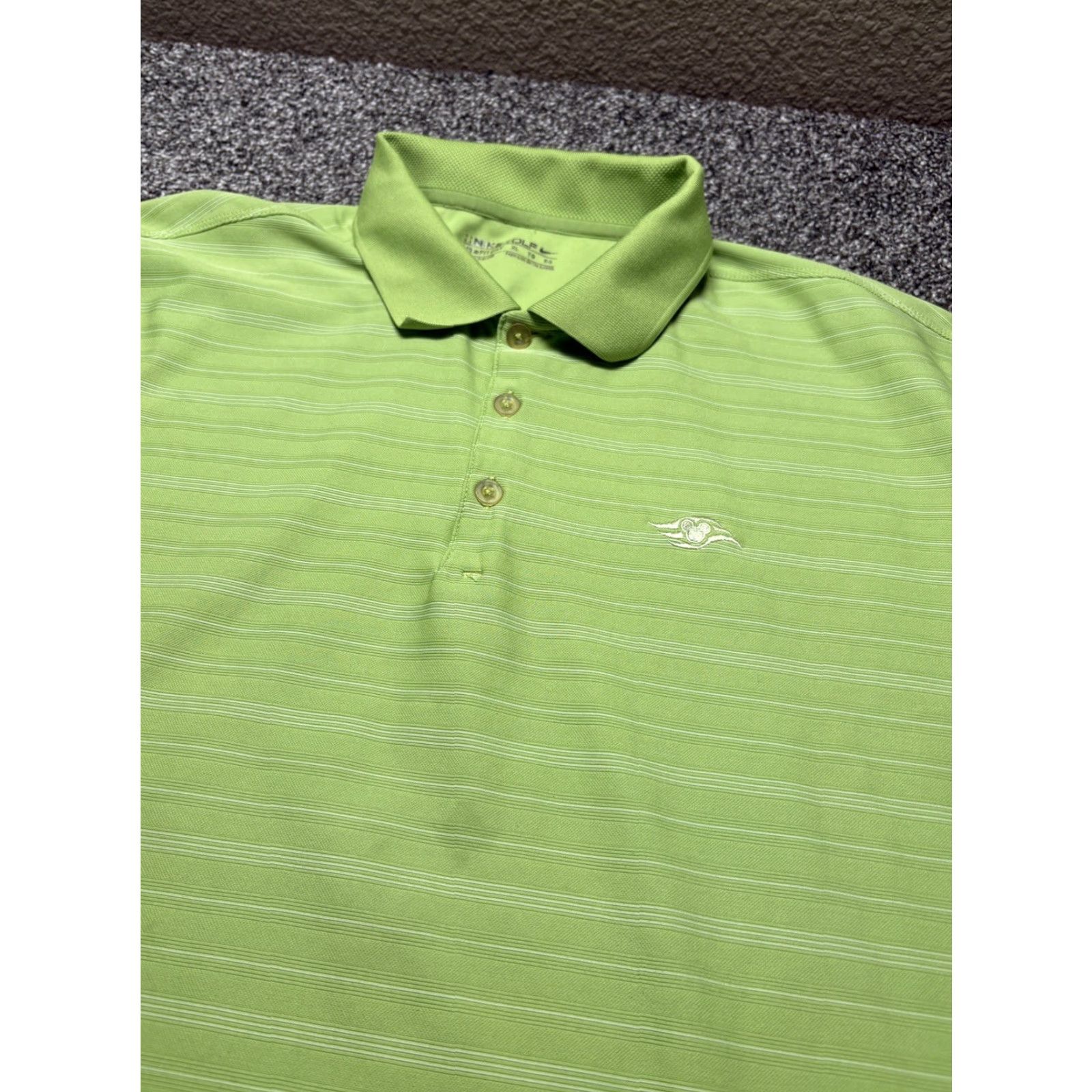 Nike VINTAGE? No — Nike Disney Golf Polo Shirt Mens XL Lime Green Mickey Size US XL / EU 56 / 4 - 7 Thumbnail
