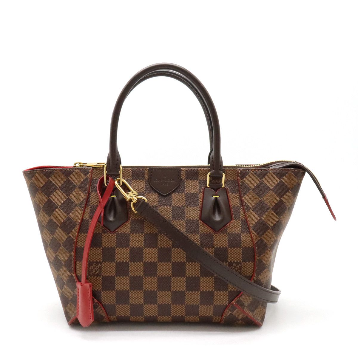 Louis Vuitton Louis Vuitton Louis Vuitton Damier Caissa Tote PM Handbag N41551 Canvas Tote Bag N41551 in Great Condition Size ONE SIZE - 1 Thumbnail