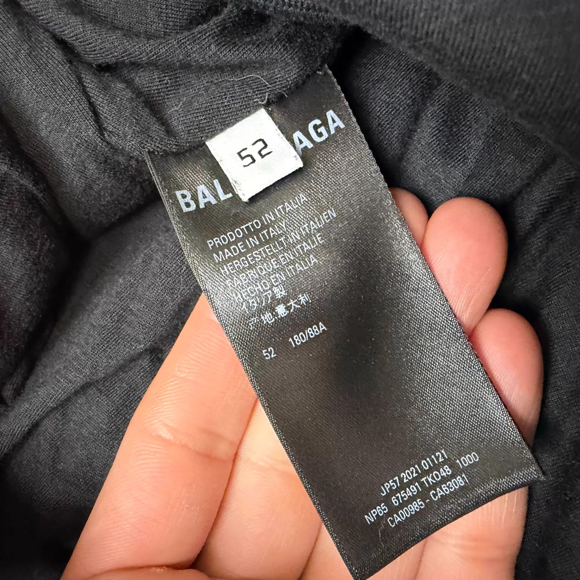 Balenciaga Balenciaga Double Hook Embroidered Paneled Straight Leg Size US 36 / EU 52 - 5 Thumbnail