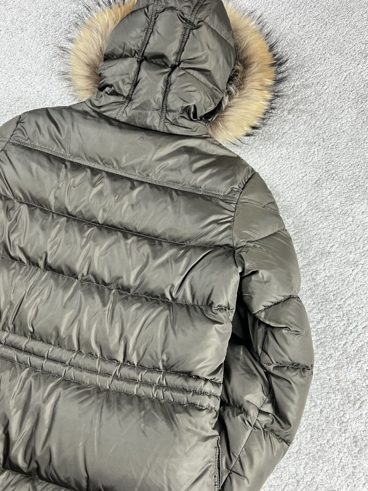 Moncler Moncler Racoon Fur Green Gueran Parka Size 1 Size S / US 4 / IT 40 - 10 Thumbnail