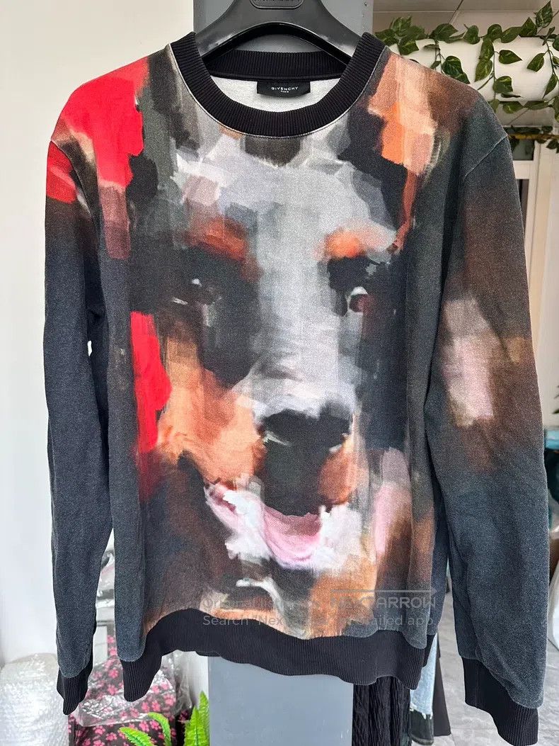 Givenchy Givenchy Oil painting dog hoodie Size US L / EU 52-54 / 3 - 1 Thumbnail
