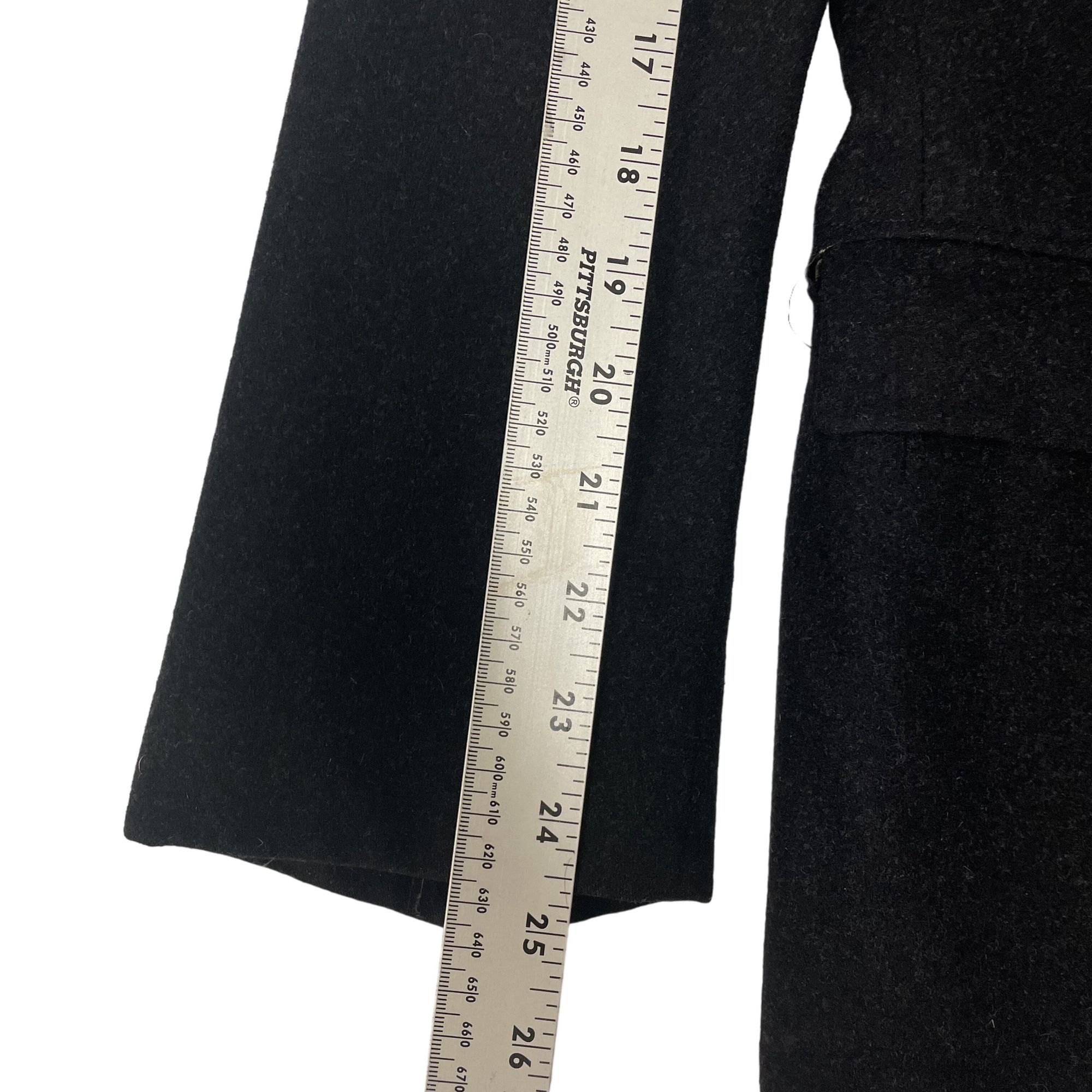 Other Vtg BESPOKE BLACK Sport Coat ROCKABILLY Jacket Size 40R - 7 Thumbnail