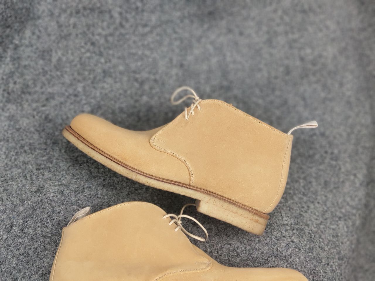Cheaney Joseph Cheaney &Sons Desert Chukka Suede Leather Ankle Boots Size US 8 / EU 41 - 8 Thumbnail