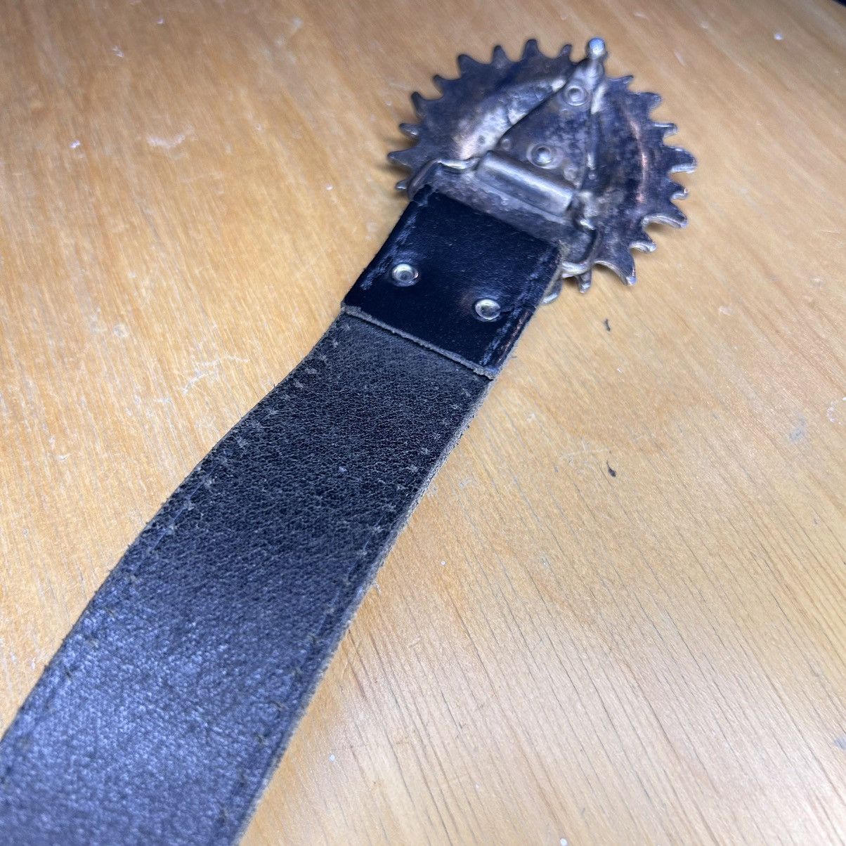 Affliction × Vintage Vintage Leather Belt Big Buckle Size ONE SIZE - 11 Thumbnail