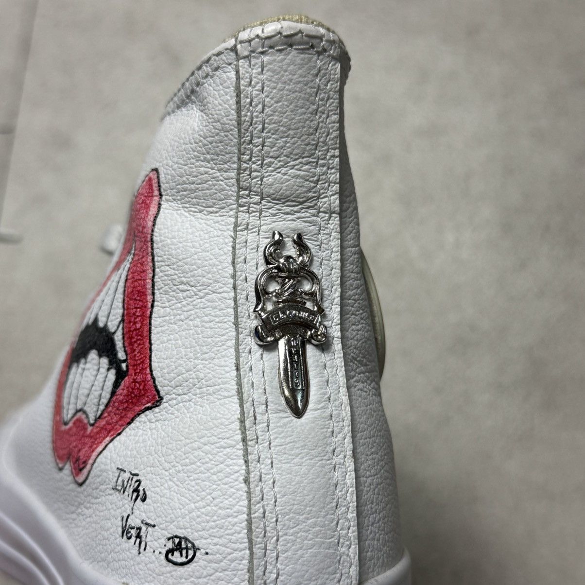 Chrome Hearts Chrome hearts Matty boy 1 of 1 Converse sneaker Size US 5.5 / EU 38 - 3 Thumbnail