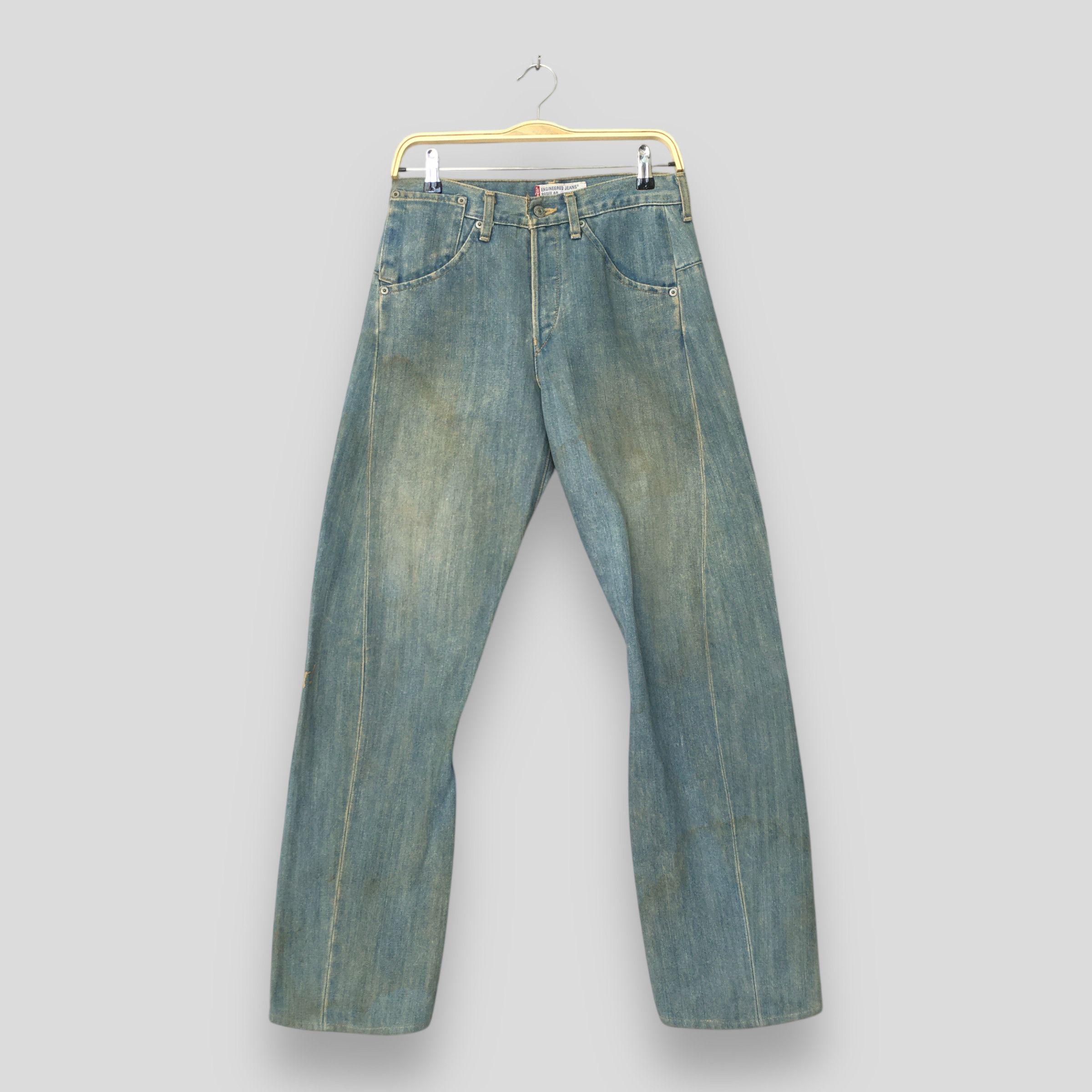 Levi's Size 28x30.5 Vintage Y2K Levis Engineered Dirty Jeans S1482 Size US 28 / EU 44 - 1 Thumbnail
