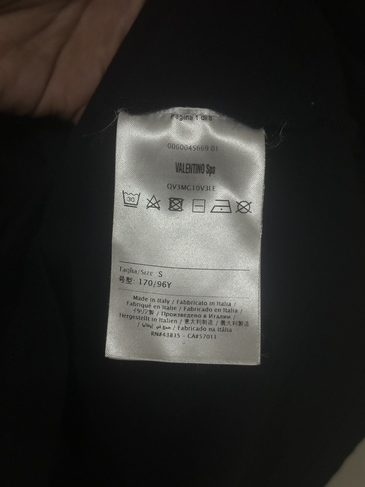 Valentino Valentino VLTN Logo T-Shirt Size US S / EU 44-46 / 1 - 7 Thumbnail
