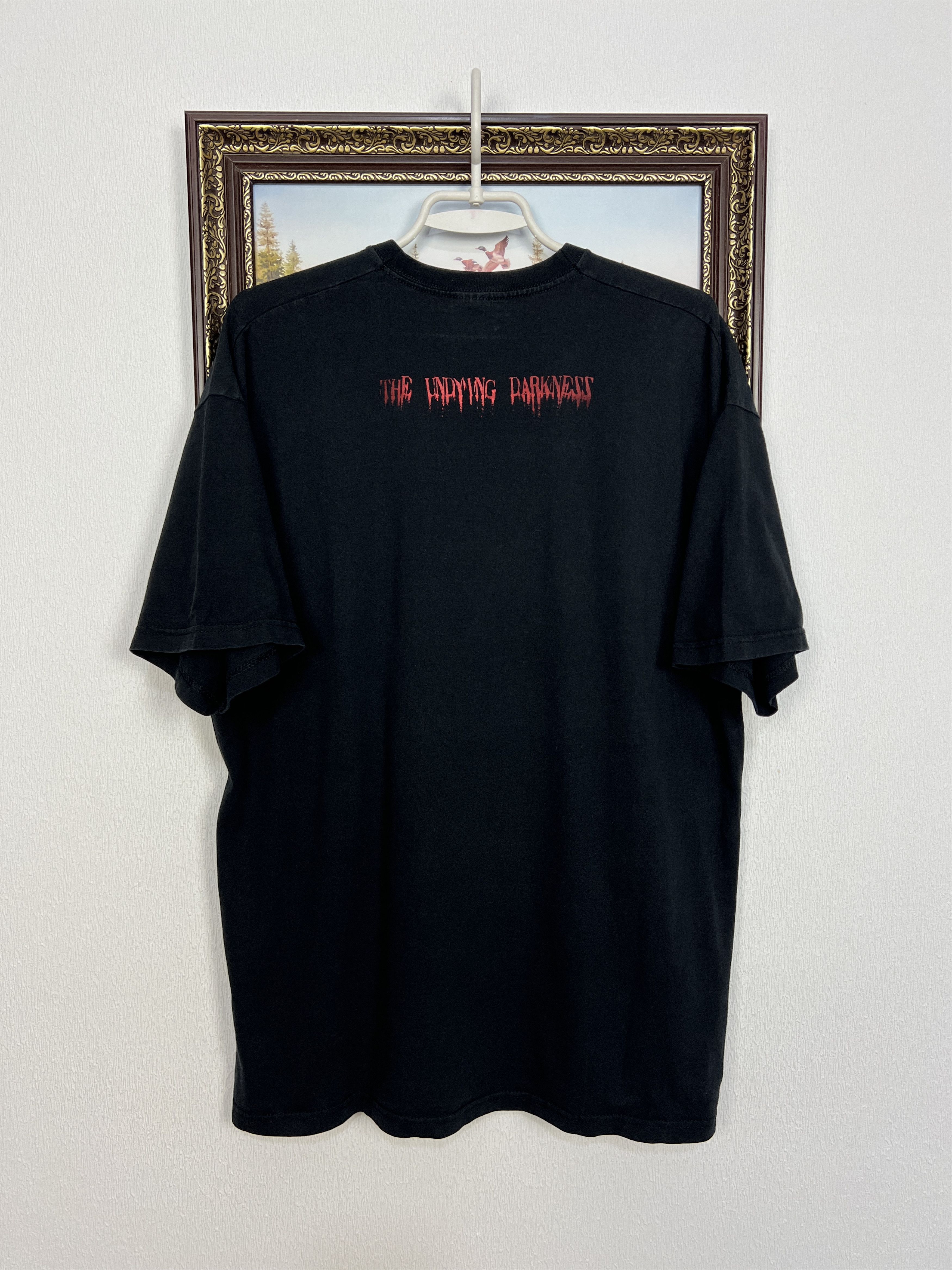 Vintage Caliban The Indying Darkness Over Print Band Tee Shirt Size US XL / EU 56 / 4 - 7 Thumbnail