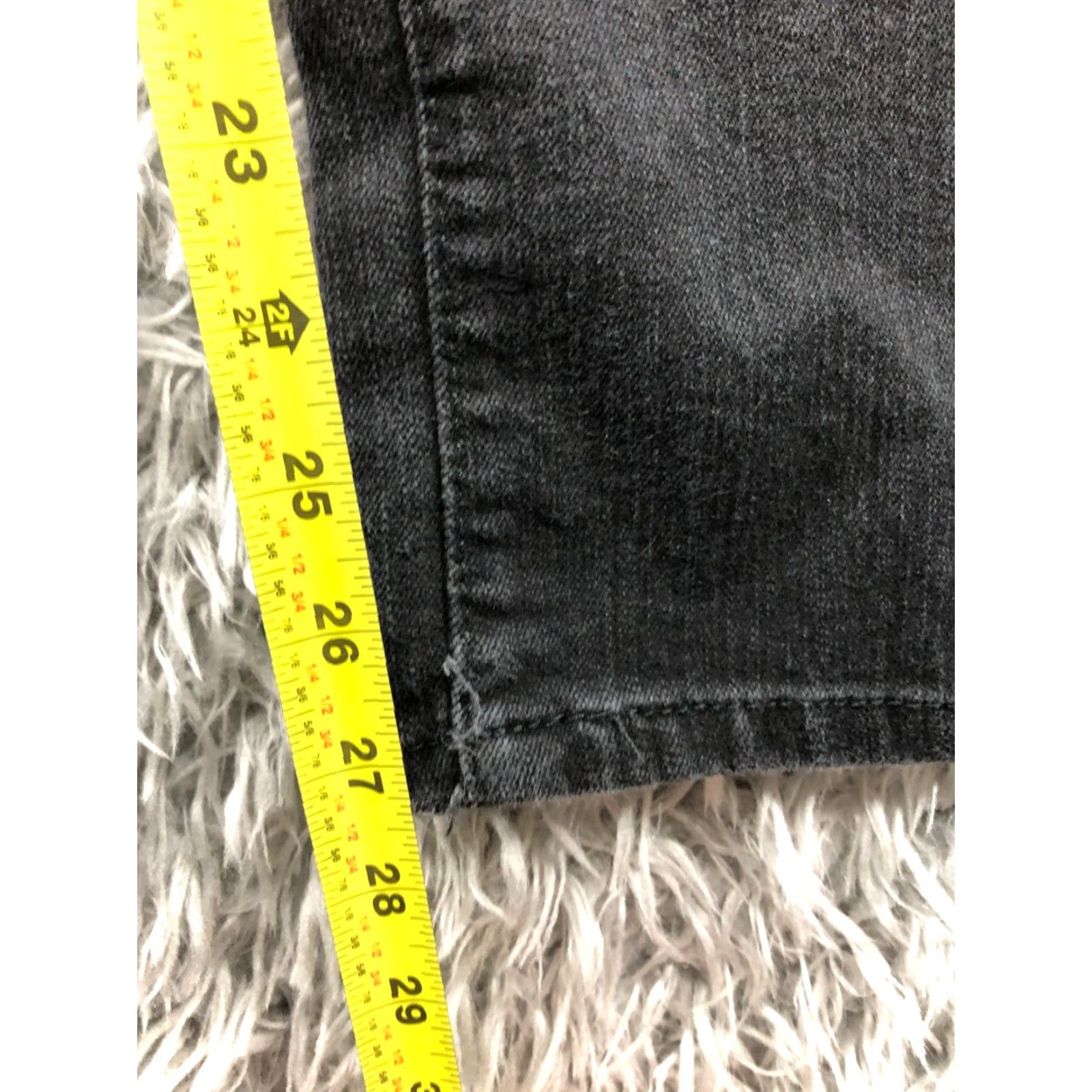 Vintage Sonoma Jeans Womens Short 8 Dark Wash Black Straight Size 30" / US 8 / IT 44 - 3 Thumbnail