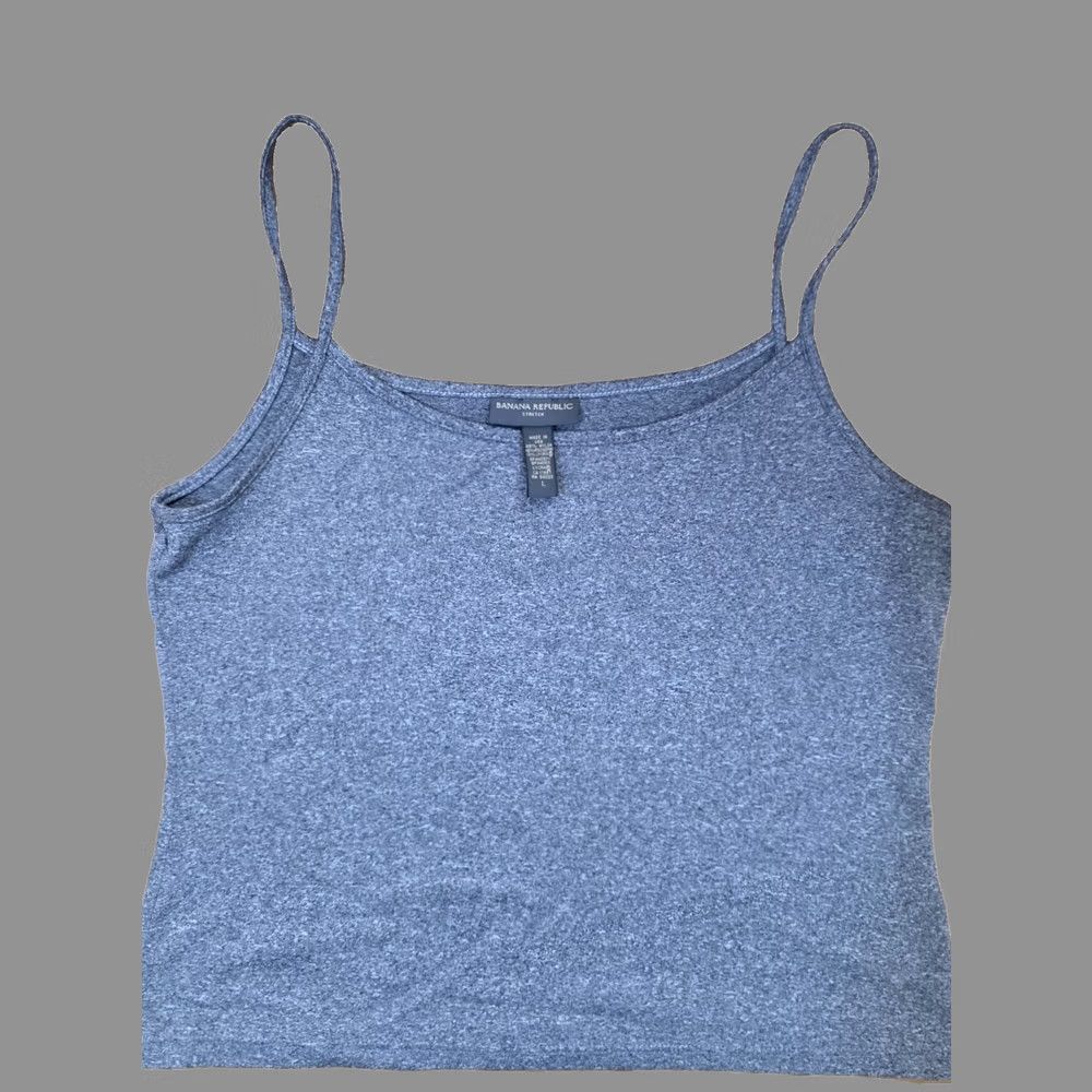 Banana Republic Banana Republic Tank Top Cami Sleeveless Gray Size L Women Shirt Casual Size L / US 10 / IT 46 - 1 Thumbnail