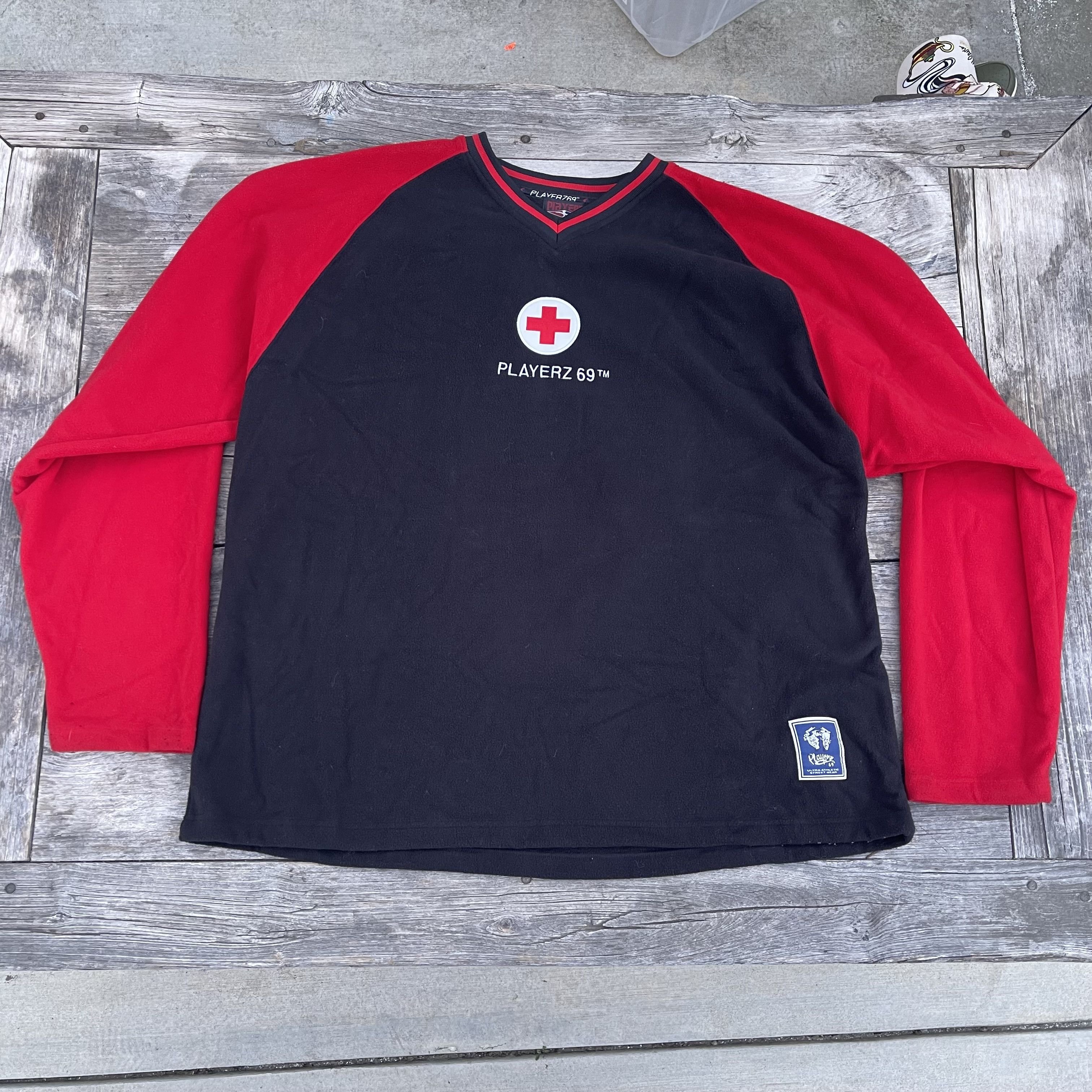 Vintage Y2K Playerz 69 Chicano Crewneck Sweater Size US XXL / EU 58 / 5 - 1 Thumbnail