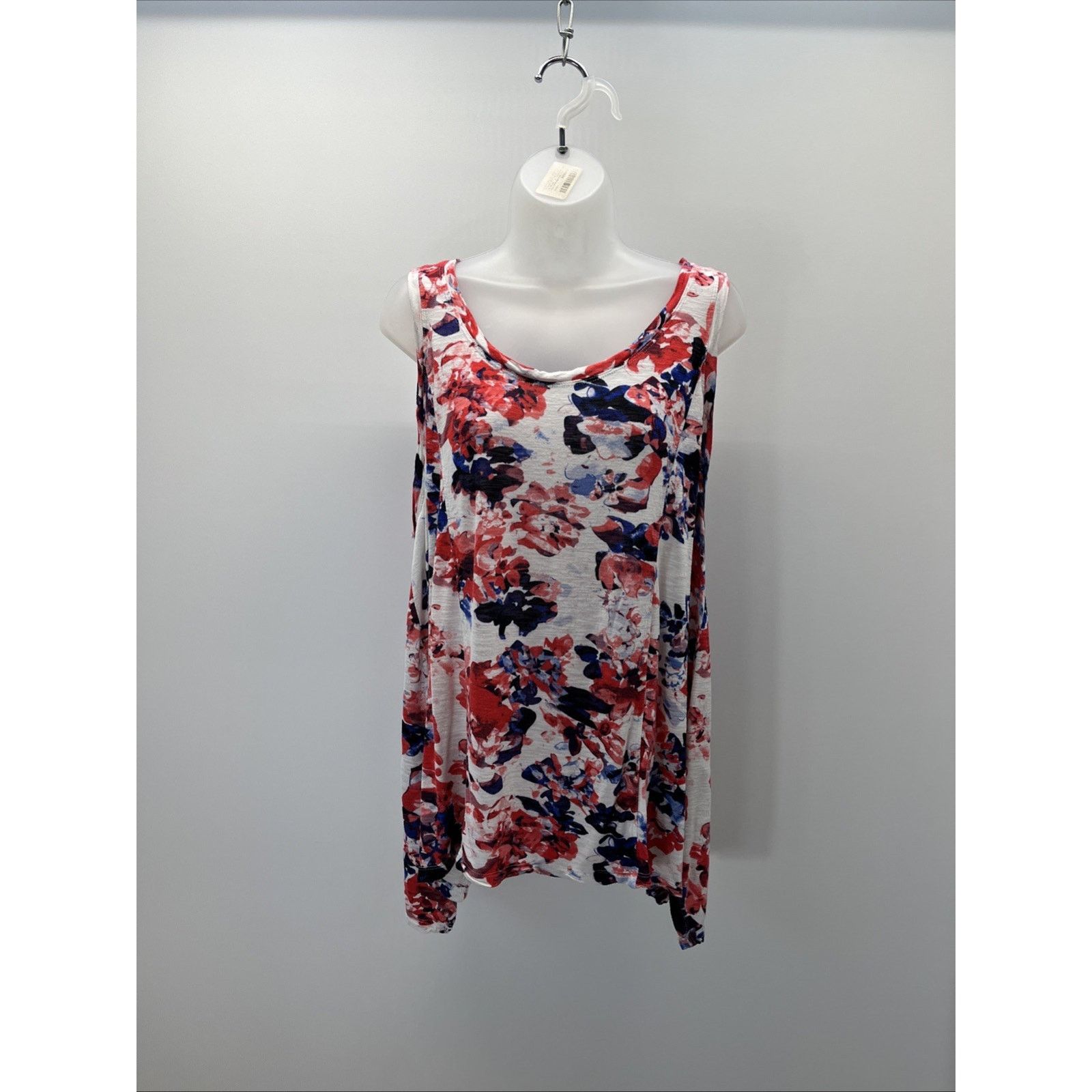 Other Womens kenar white floral tank top sz 2X Size XXL / US 16-18 / IT 52-54 - 1 Thumbnail