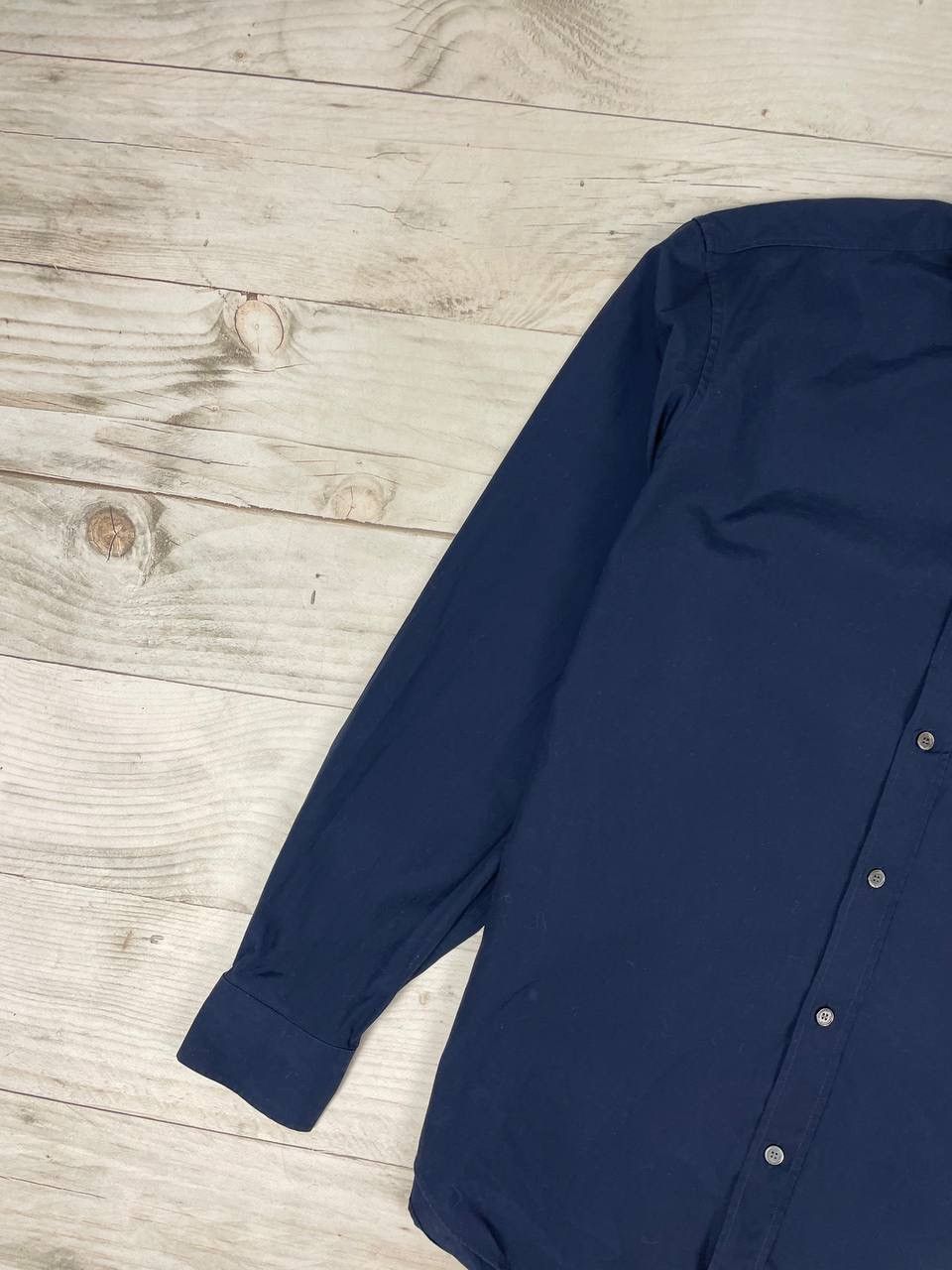 Burberry Vintage Burberry London Shirt Long Sleeve Blue Size US XL / EU 56 / 4 - 15 Thumbnail