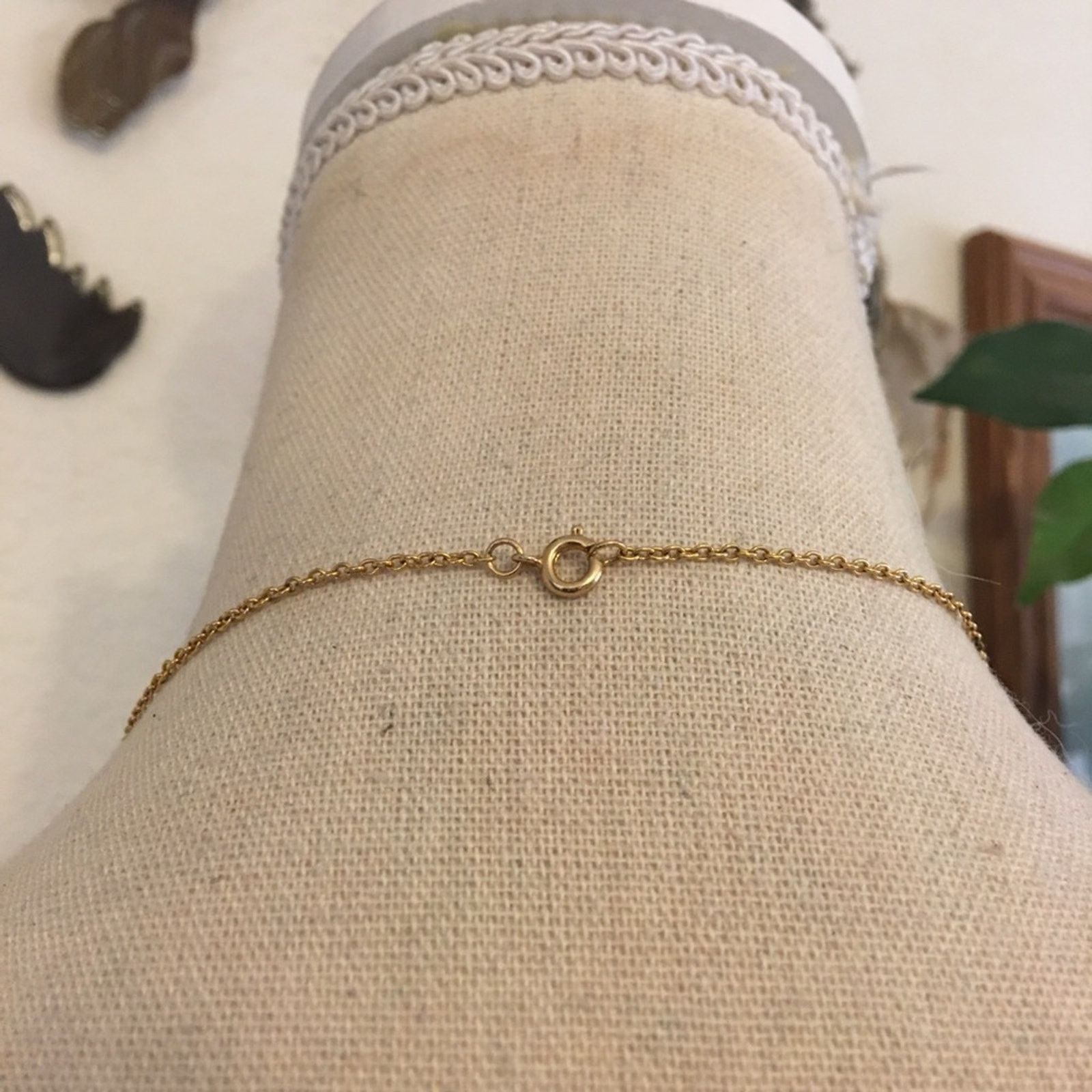 Vintage Vintage 80s gold tone cz heart pendant on chain Size ONE SIZE - 5 Thumbnail