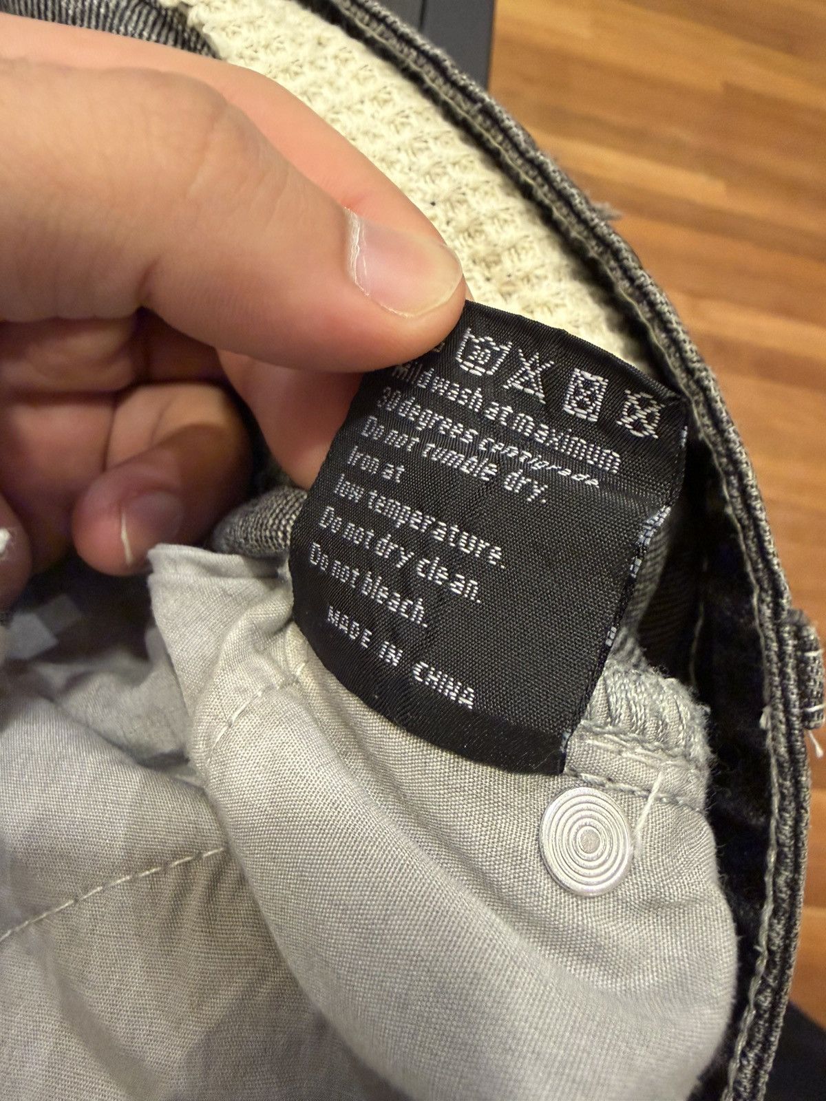 Who Decides War Who Decides War “45 Patch” Black Denim Jeans Size US 38 / EU 54 - 5 Thumbnail