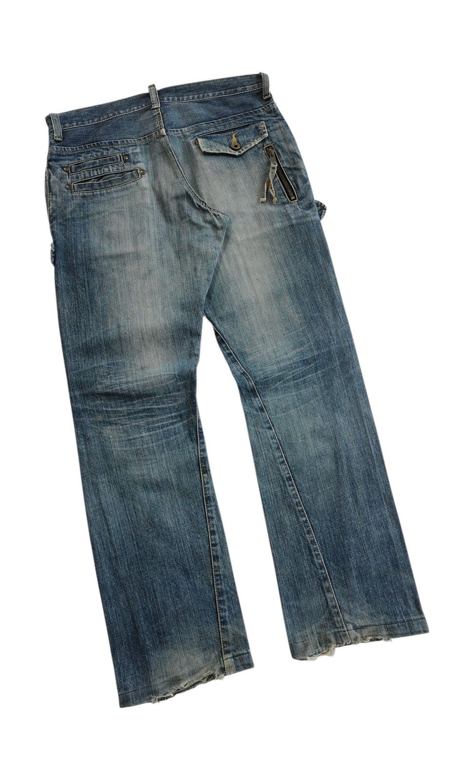 Michel Klein Avantgarde Michel Klein Homme Multipockets, Denim Jeans Size US 32 / EU 48 - 3 Thumbnail