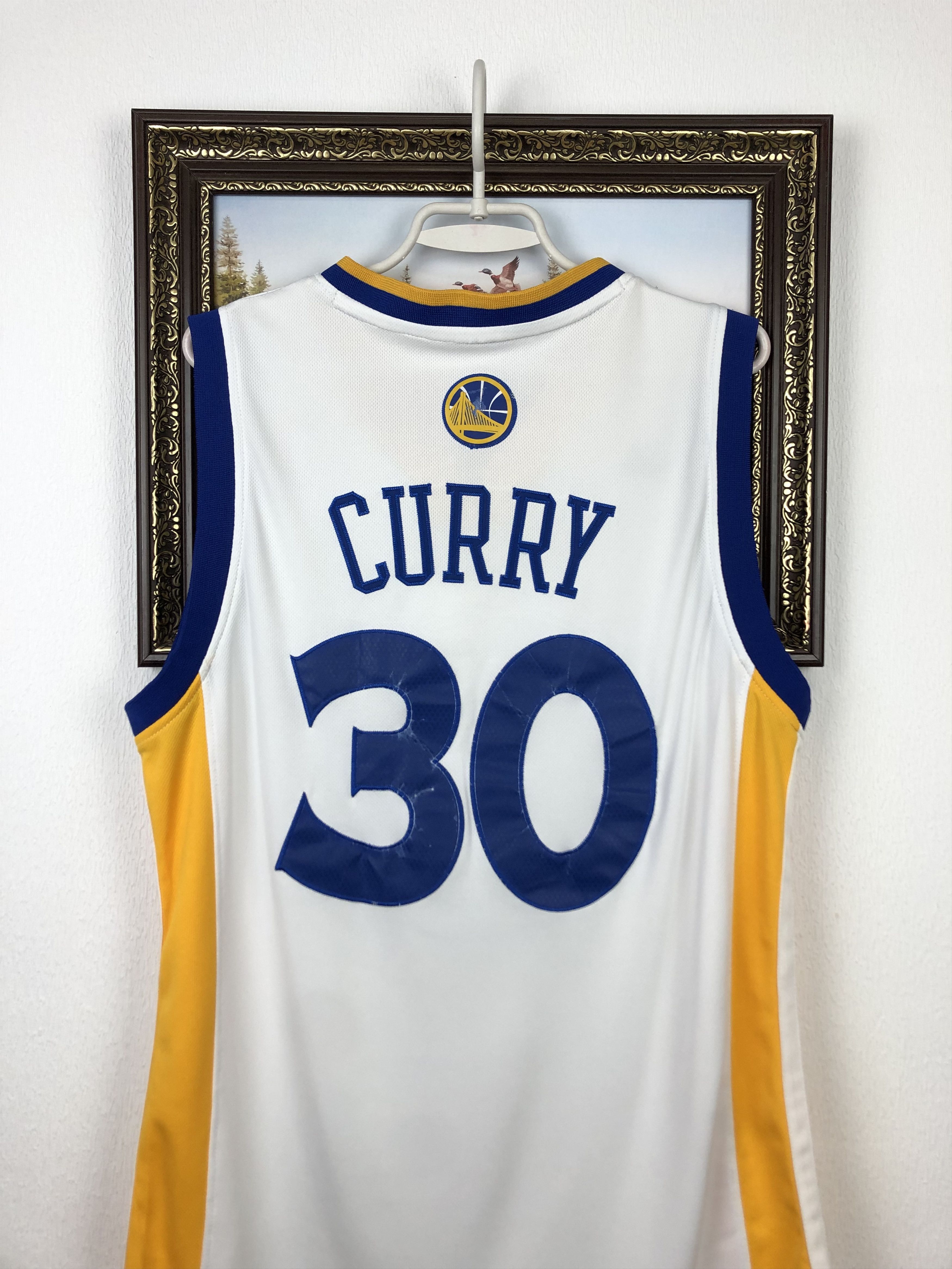 Adidas Golden State Warriors NBA #30 Curry Jersey Mens Tee Size US M / EU 48-50 / 2 - 12 Thumbnail