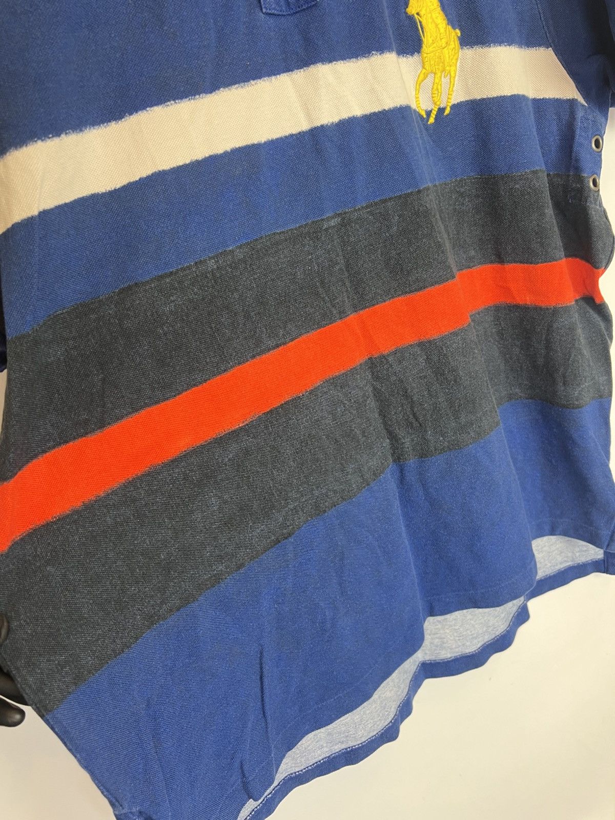 Polo Ralph Lauren Vintage Y2K Polo Ralph Lauren Rugby Shirt Chief Keef R-35 Size US XL / EU 56 / 4 - 11 Thumbnail